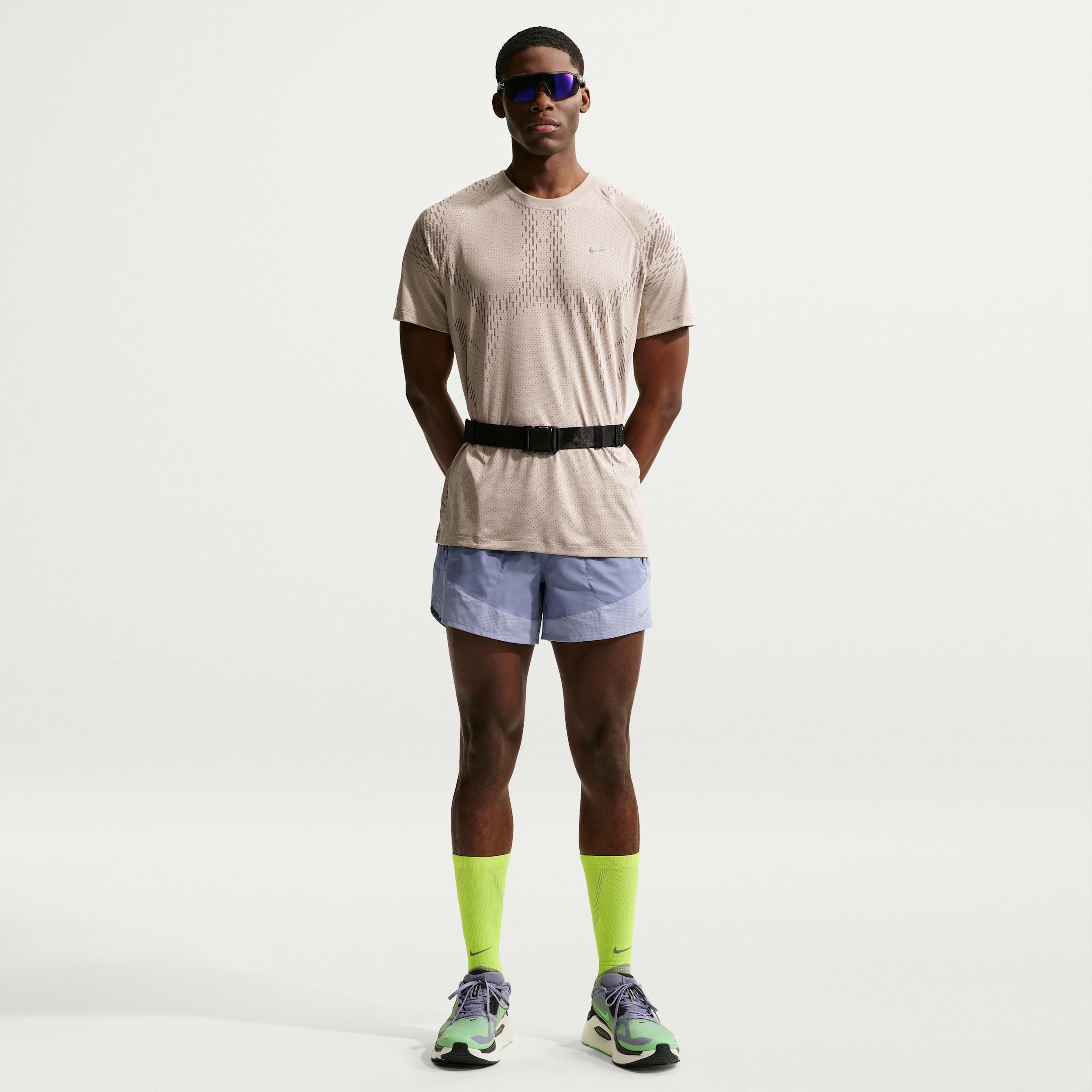 Nike Men's Stride Plus Dri-FIT 5" Brief-Lined Running Shorts by NIKE