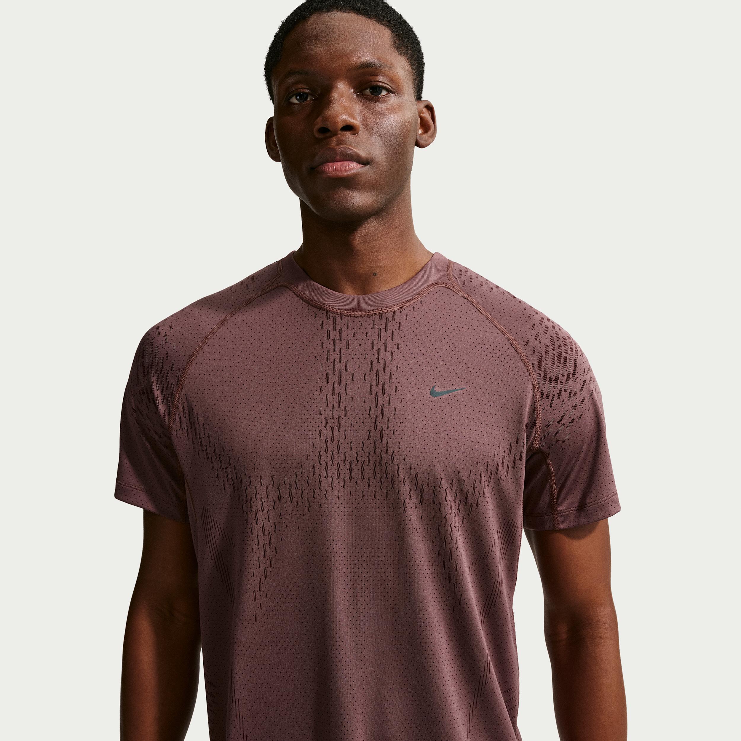 Nike Men's Stride Plus Dri-FIT ADV Short-Sleeve Running Top by NIKE