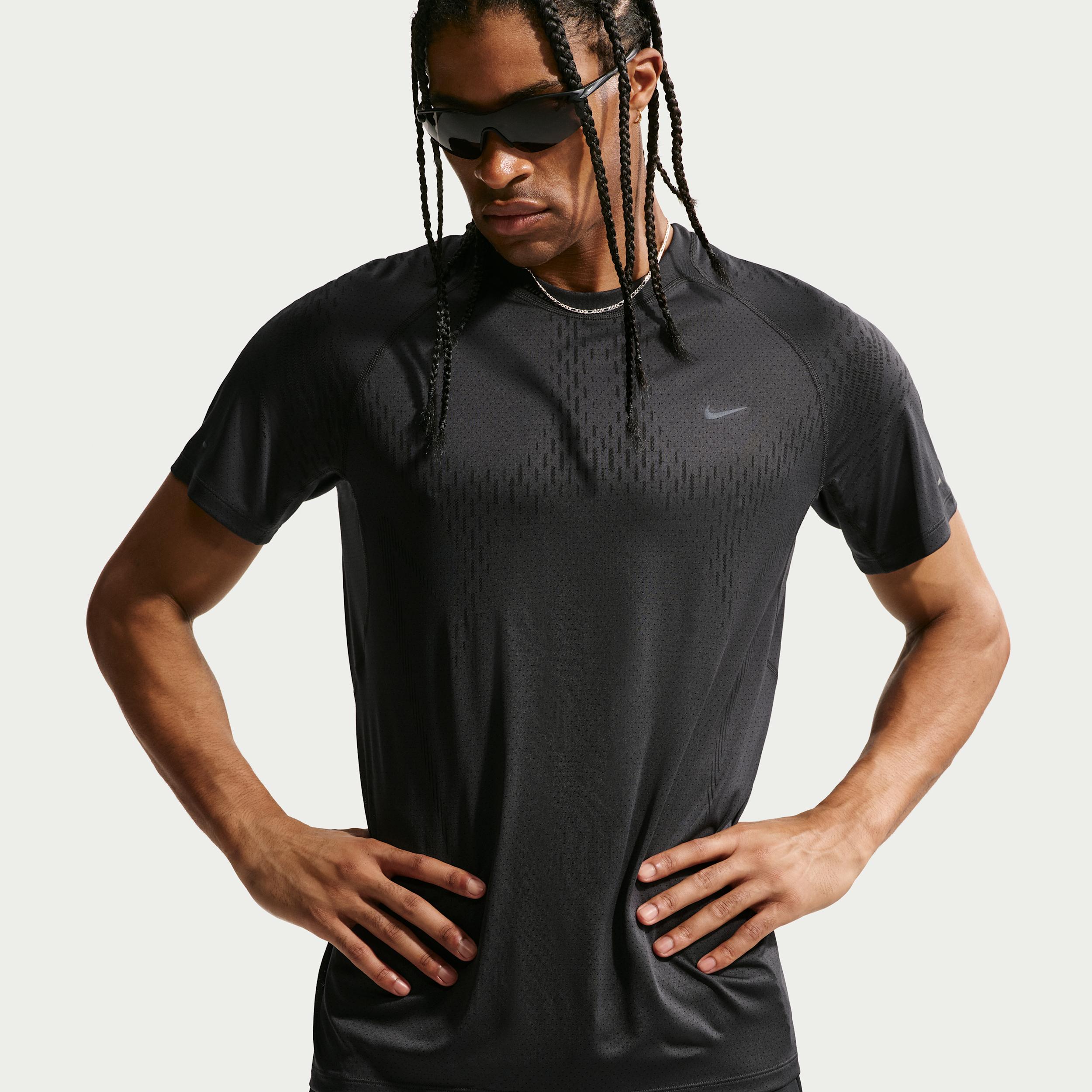 Nike Men's Stride Plus Dri-FIT ADV Short-Sleeve Running Top by NIKE
