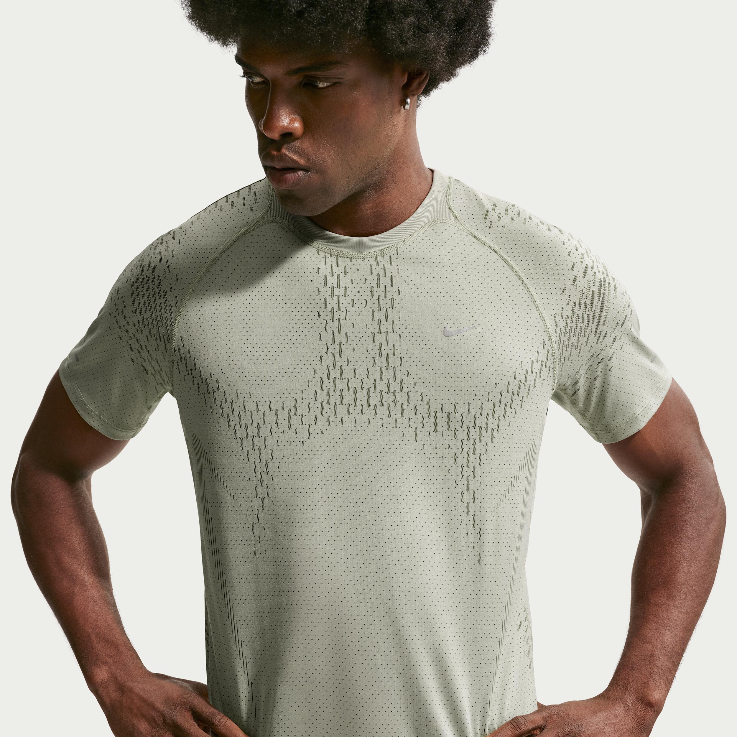 Nike Men's Stride Plus Dri-FIT ADV Short-Sleeve Running Top by NIKE