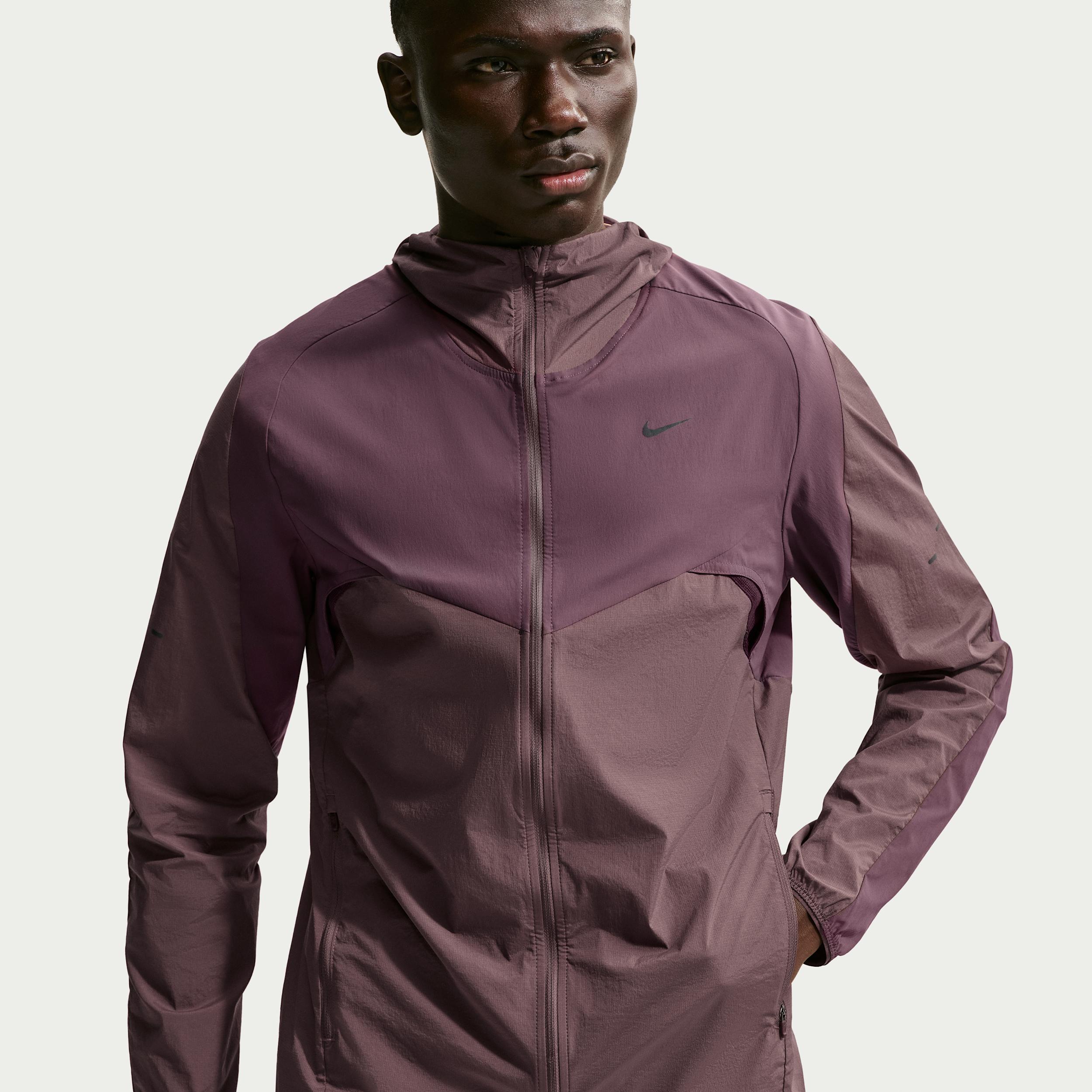 Nike Men's Stride Plus Repel Running Jacket by NIKE