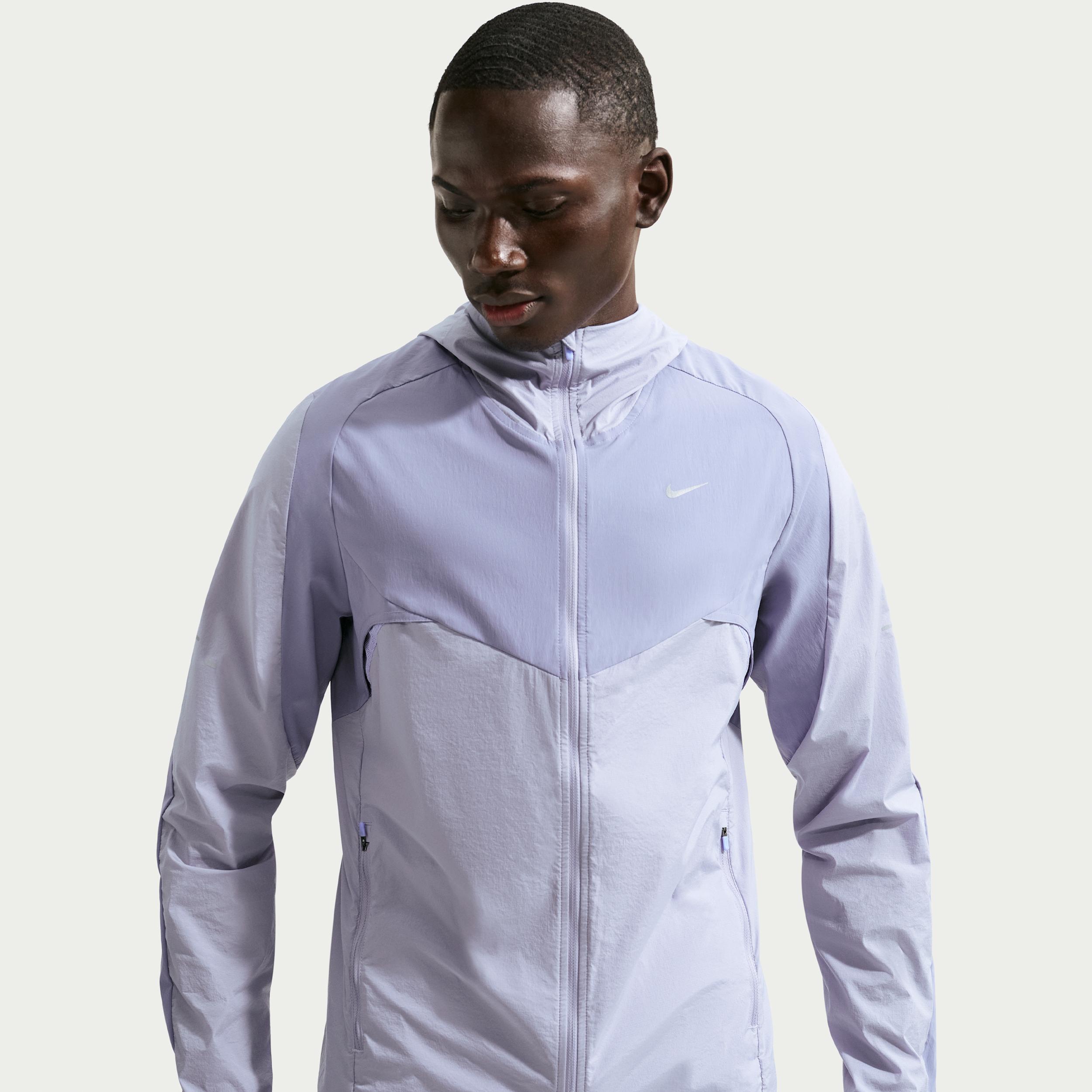 Nike Men's Stride Plus Repel Running Jacket by NIKE