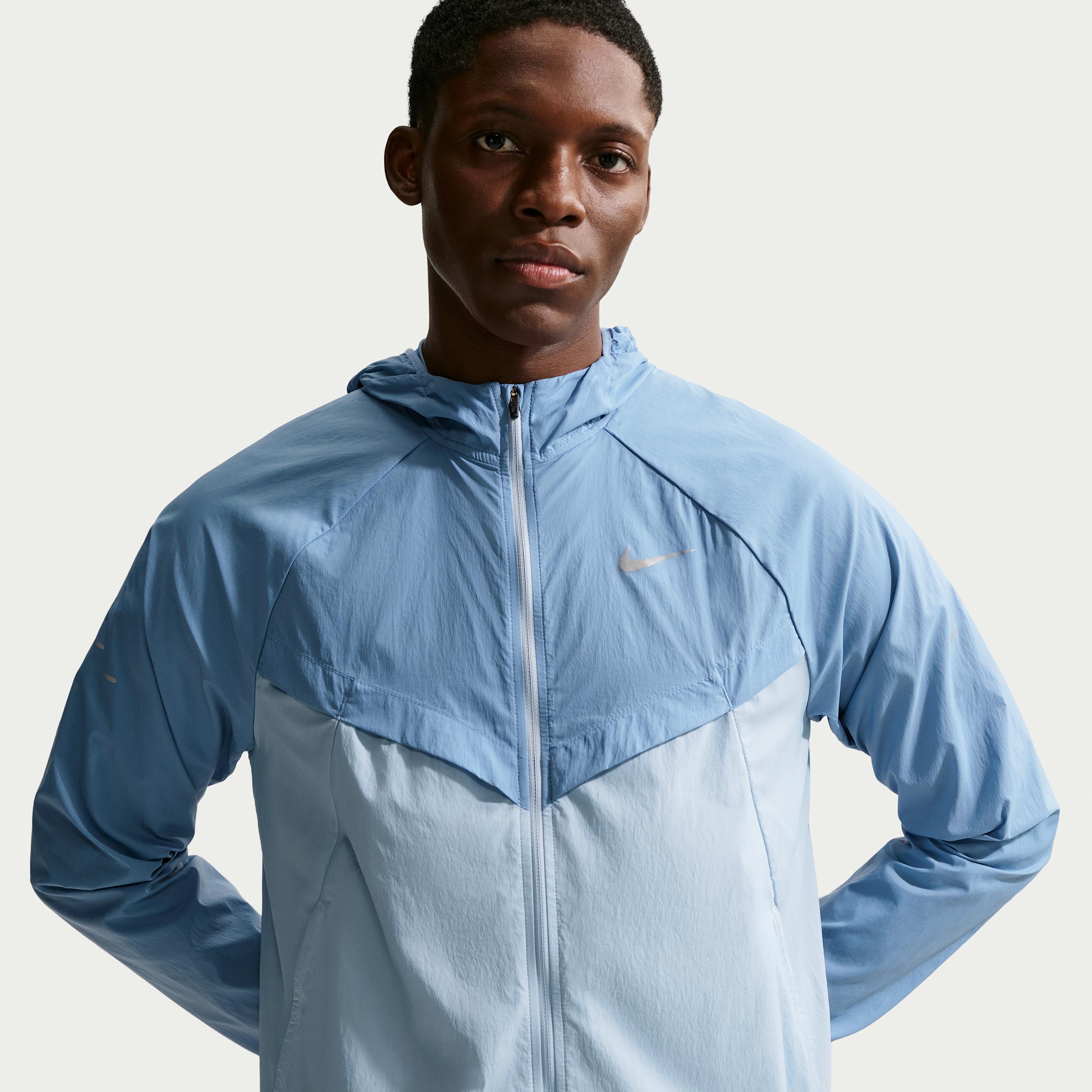 Nike Men's Stride Repel UV Running Jacket by NIKE