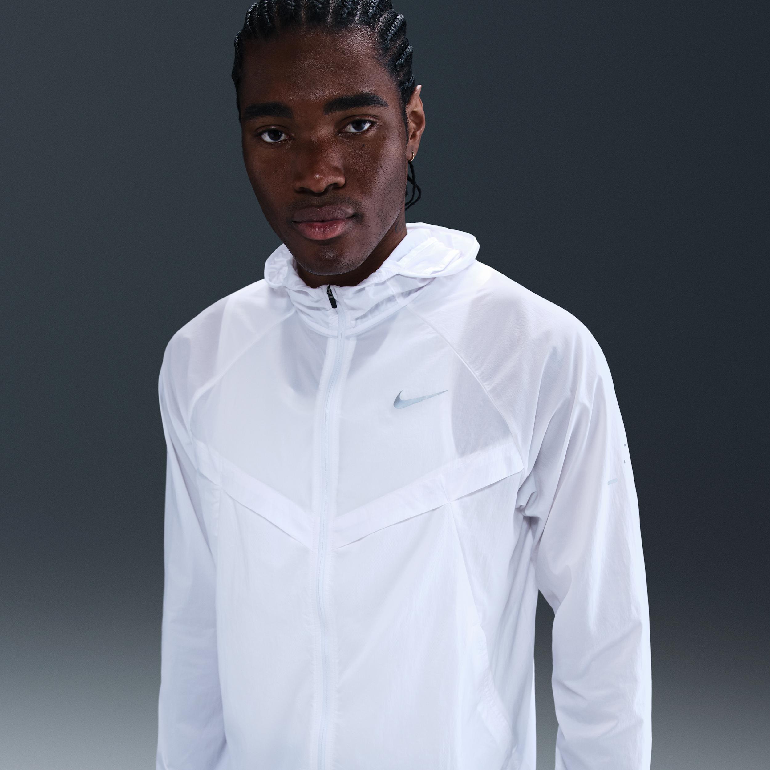 Nike Men's Stride Repel UV Running Jacket by NIKE