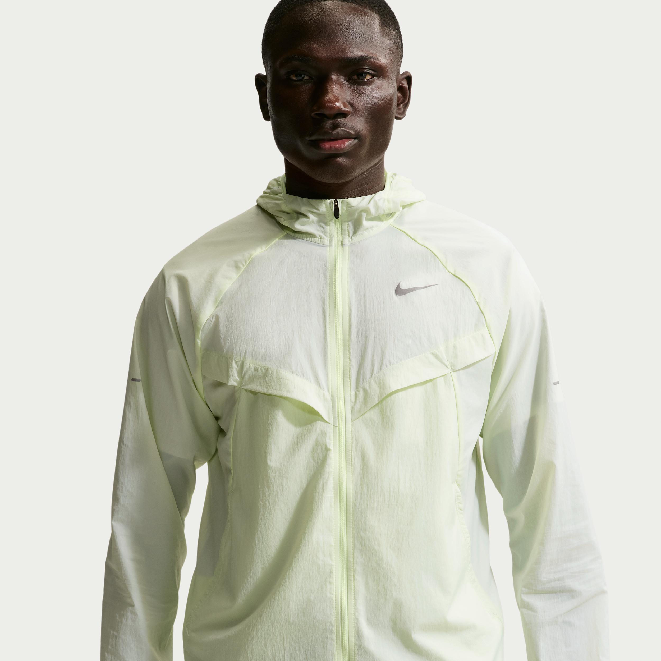 Nike Men's Stride Repel UV Running Jacket by NIKE