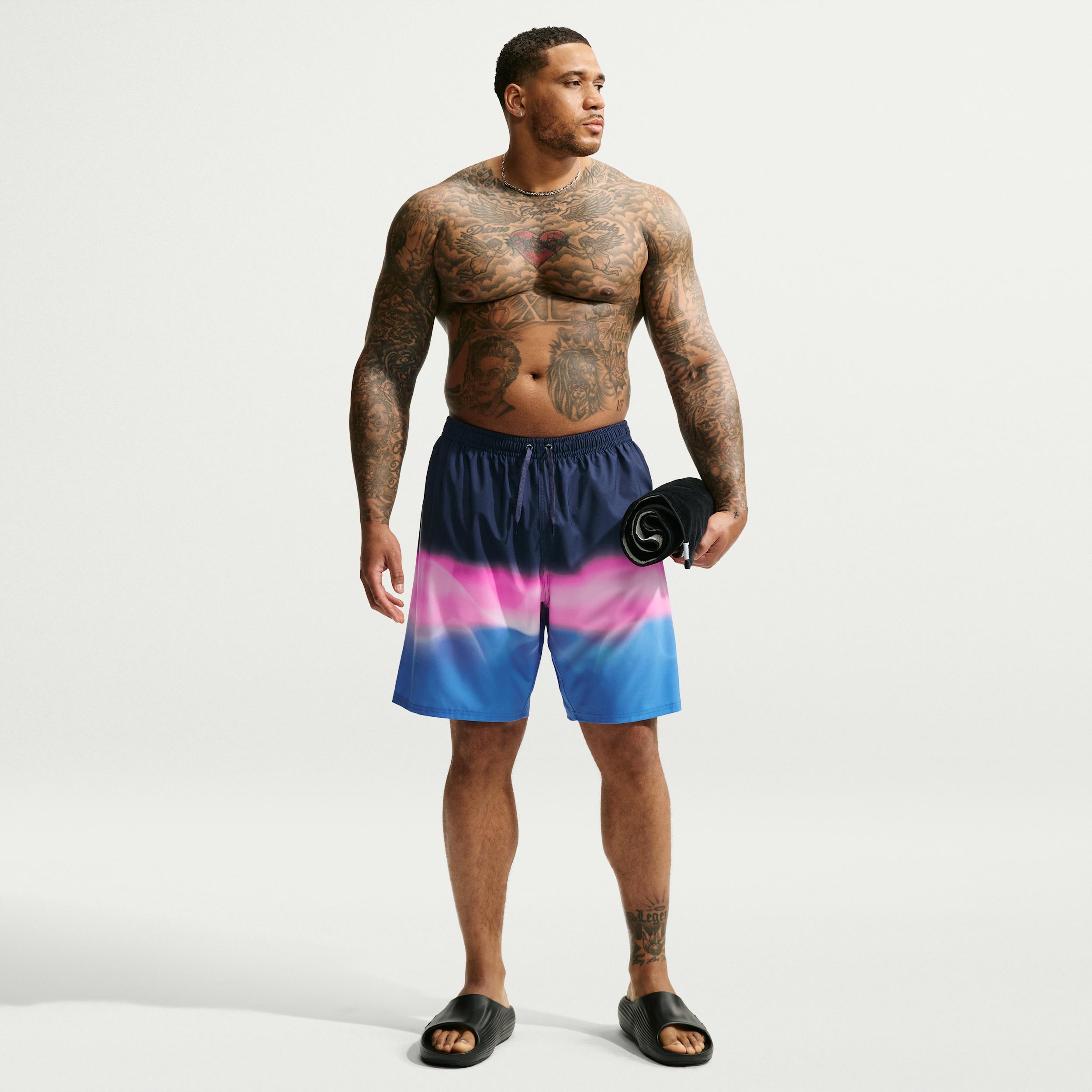 Nike Men's Swim Breaker 9" Brief-Lined Volley Short (Big & Tall) by NIKE