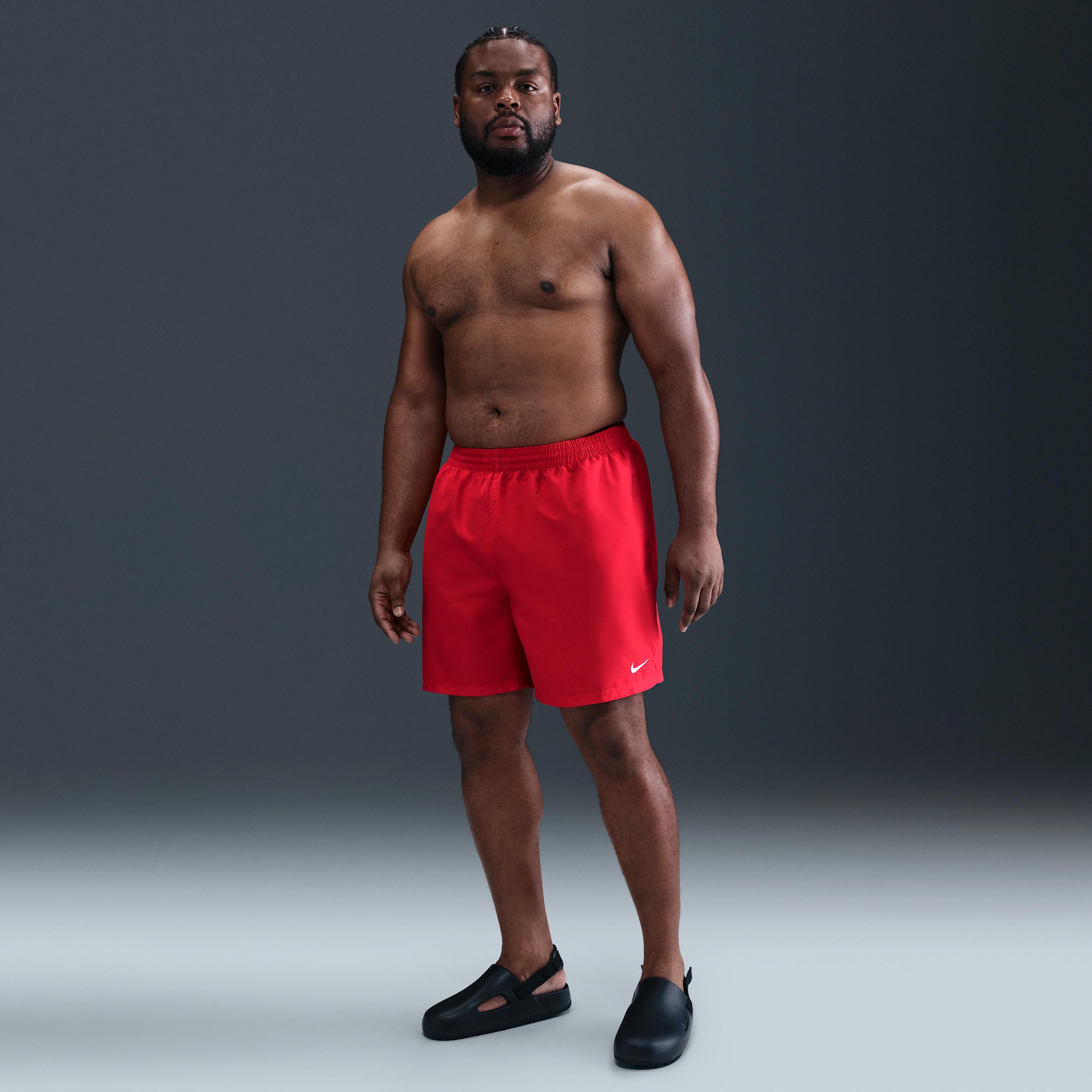 Nike Men's Swim Breaker Essential 7" Brief-Lined Volley Short (Big & Tall) by NIKE