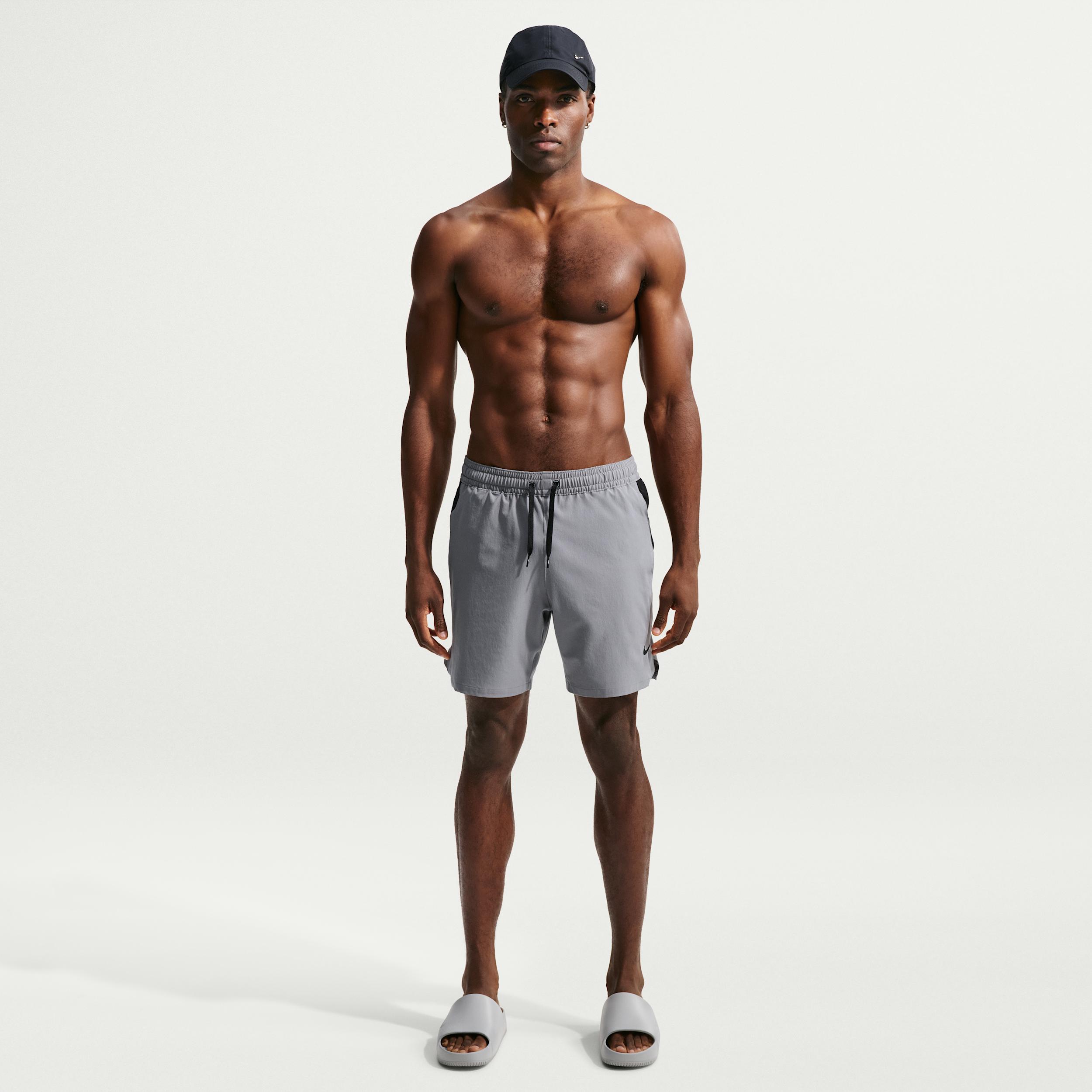 Nike Men's Swim Contend Essential 7" Brief-Lined Volley Short by NIKE