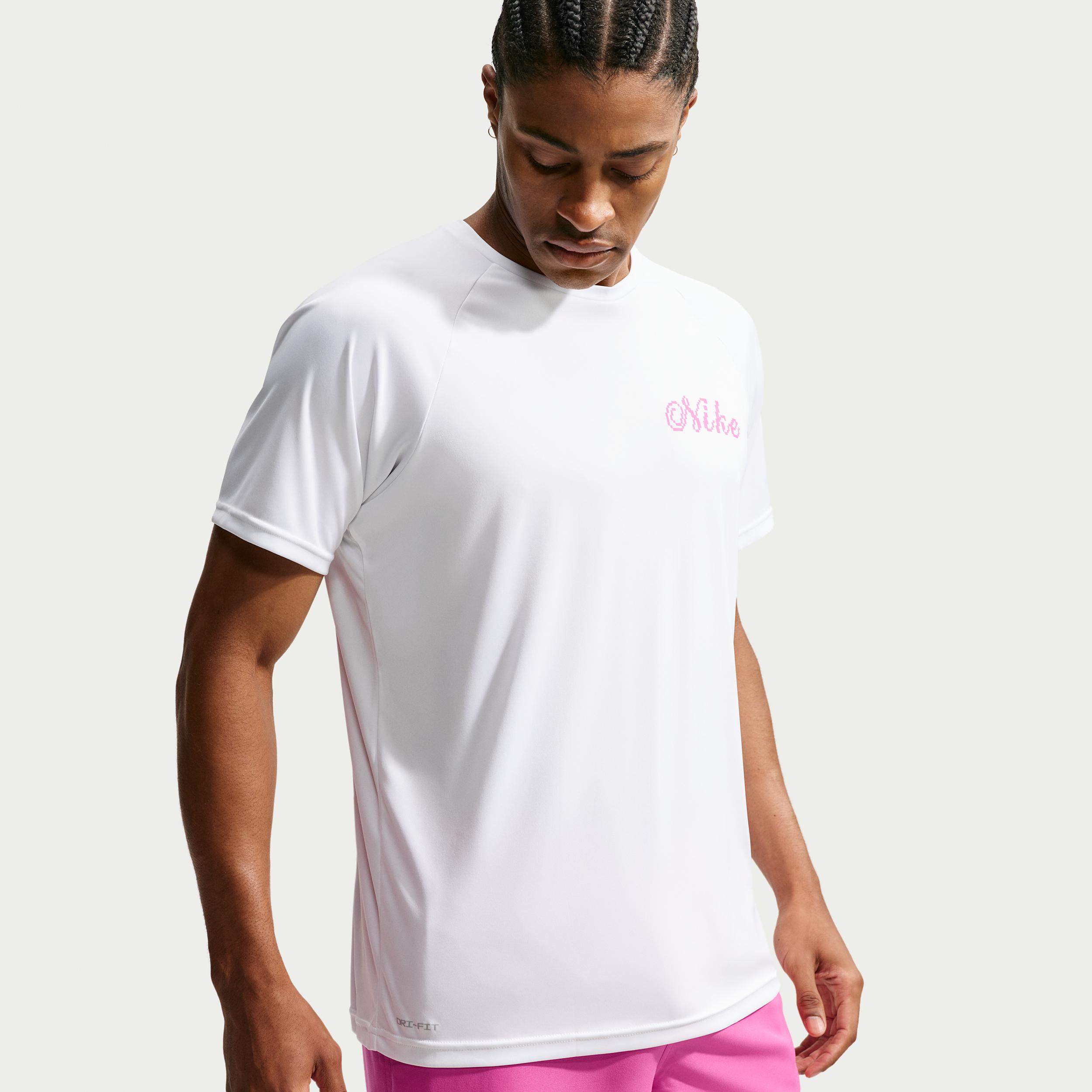 Nike Men's Swim Hydroguard Dri-FIT UV Short Sleeve Top by NIKE