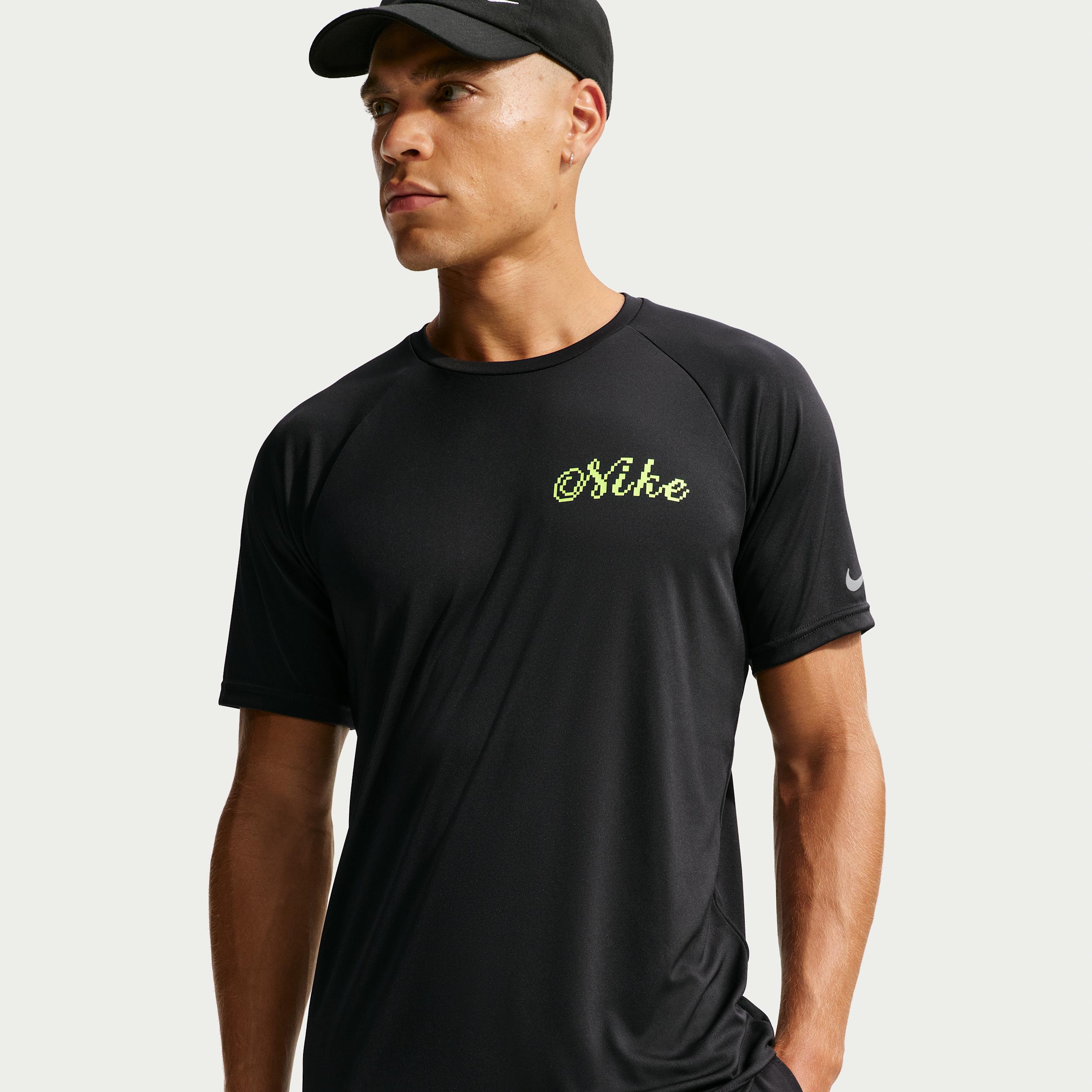 Nike Men's Swim Hydroguard Dri-FIT UV Short Sleeve Top by NIKE