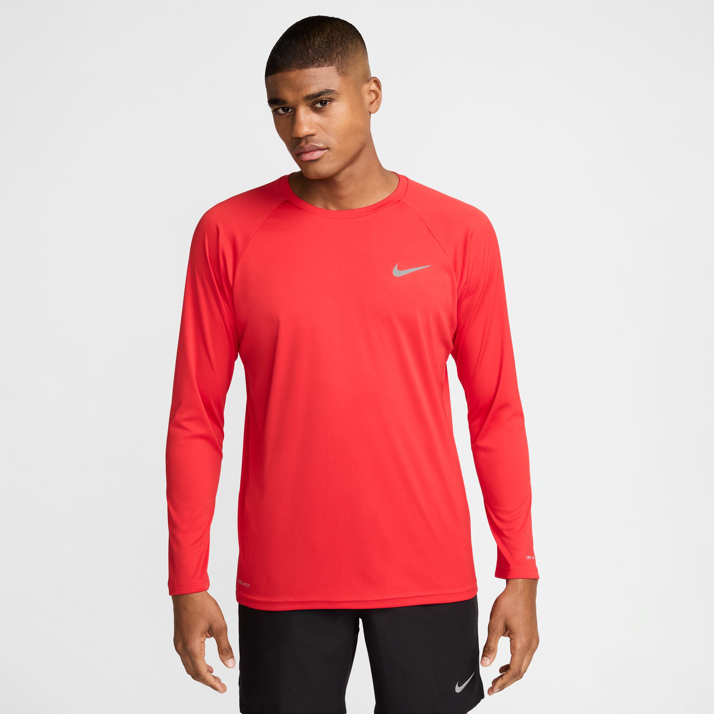 Nike Men's Swim Hydroguard Essential Dri-FIT UV Long Sleeve Top by NIKE