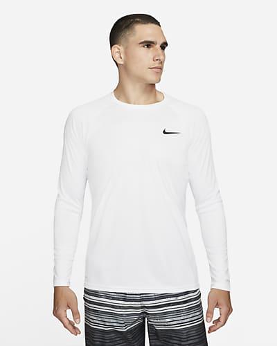 Nike Men's Swim Hydroguard Essential Dri-FIT UV Long Sleeve Top by NIKE