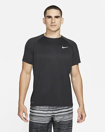 Nike Men's Swim Hydroguard Essential Dri-FIT UV Short Sleeve Top by NIKE