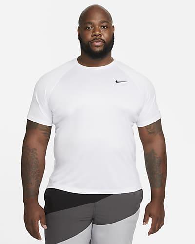 Nike Men's Swim Hydroguard Essential Dri-FIT UV Short Sleeve Top (Big & Tall) by NIKE