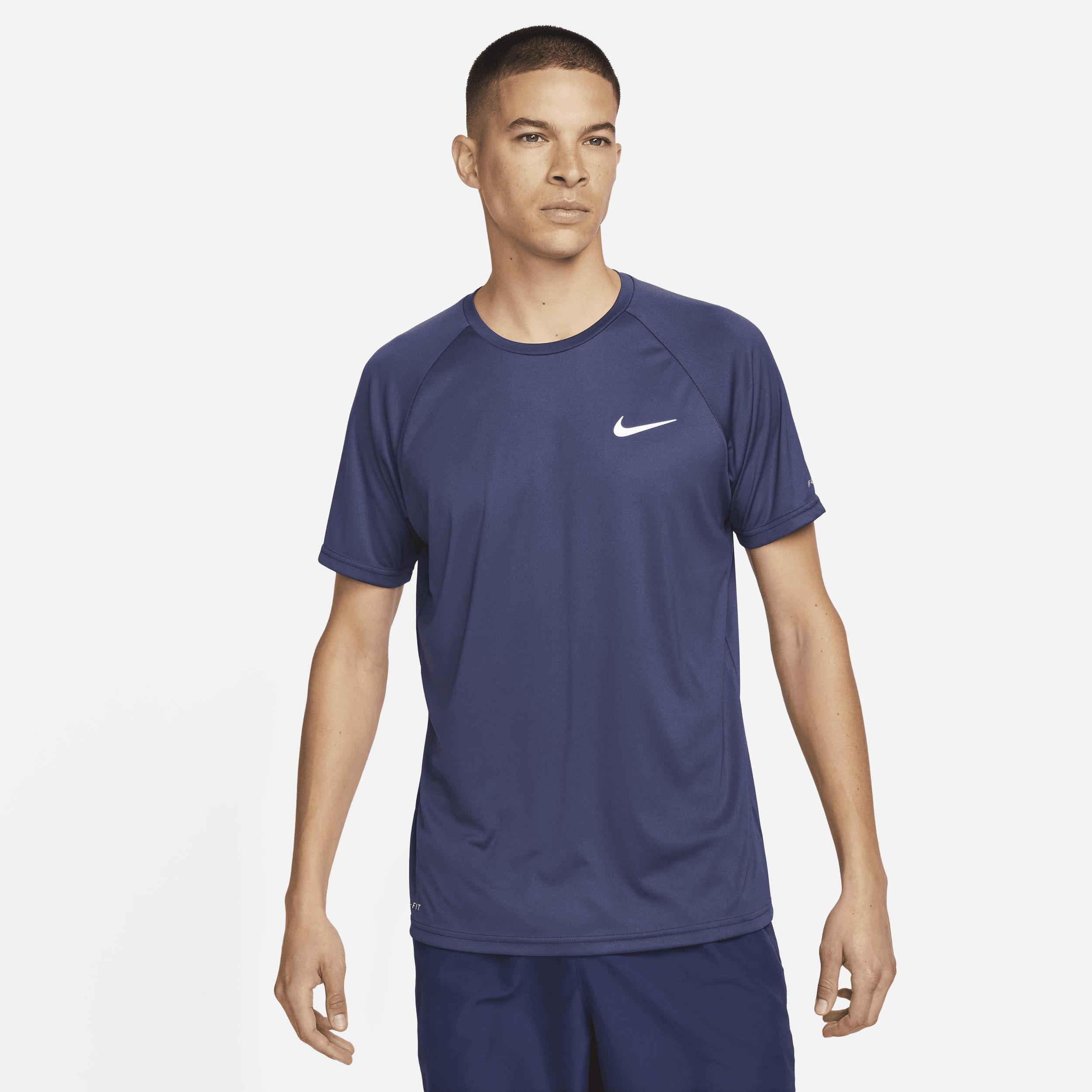 Nike Men's Swim Hydroguard Essential Dri-FIT UV Short Sleeve Top by NIKE