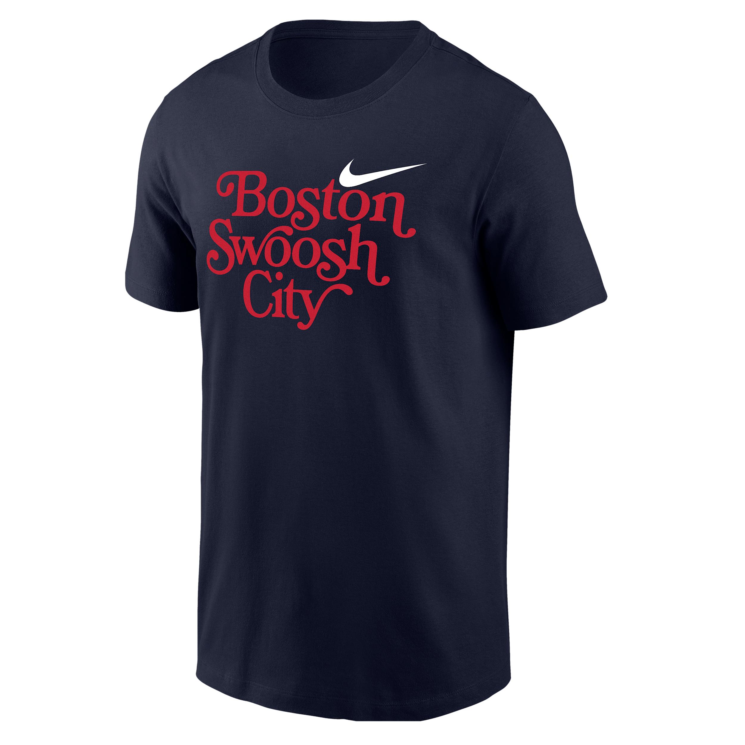 Nike Men's Swoosh Cities Boston Short-Sleeve T-Shirt by NIKE
