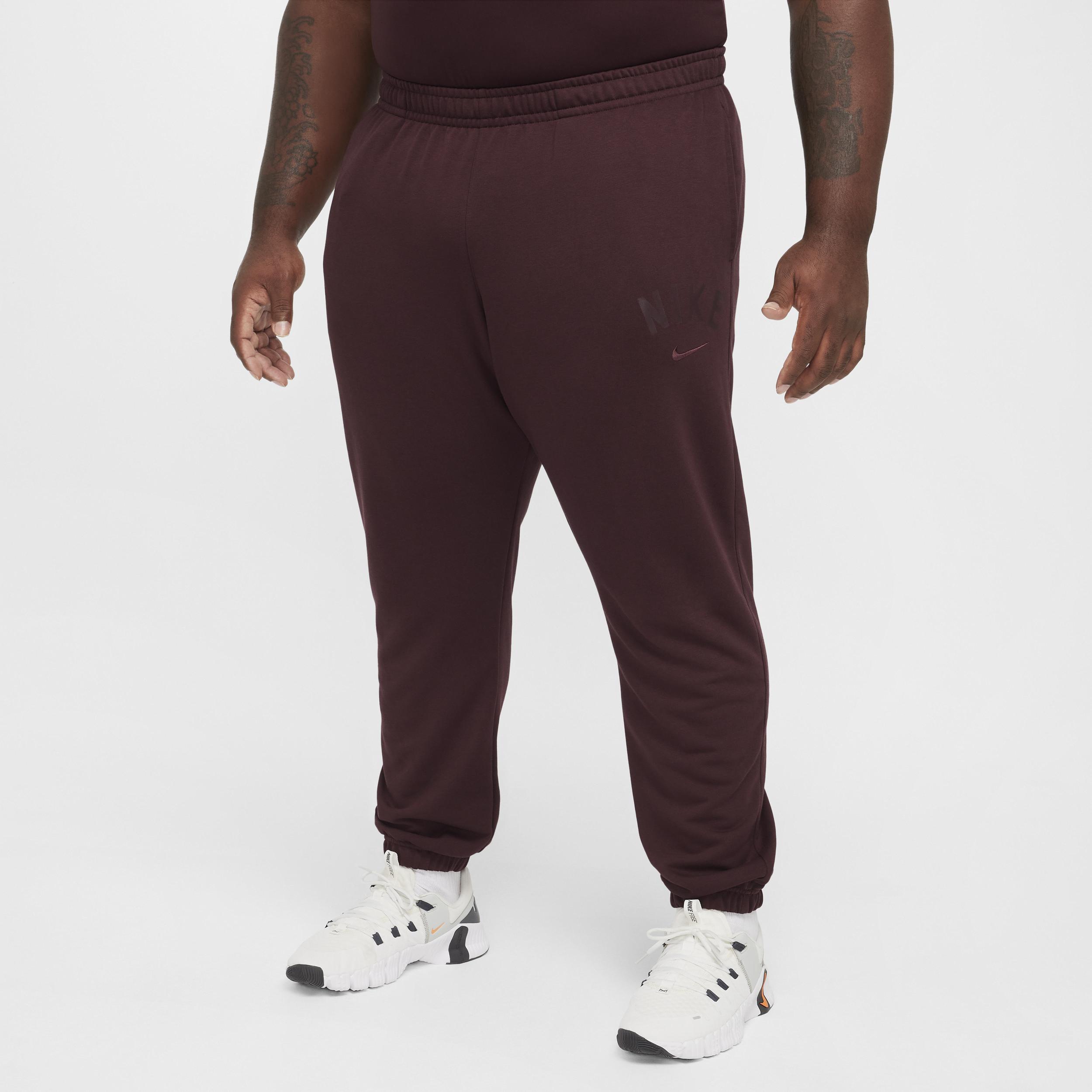 Nike Men's Swoosh Dri-FIT Fleece Fitness Jogger Pants by NIKE