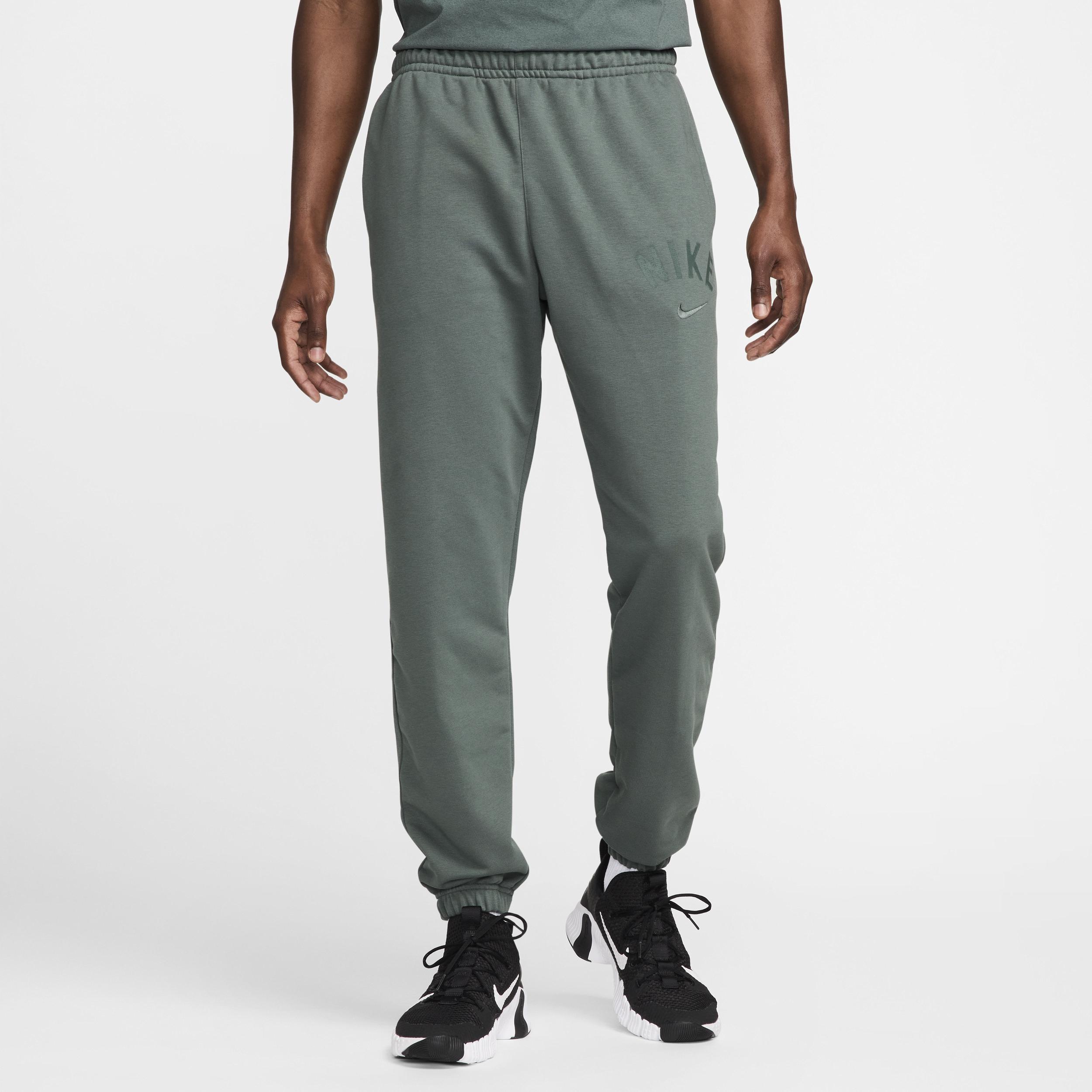 Nike Men's Swoosh Dri-FIT Fleece Fitness Jogger Pants by NIKE