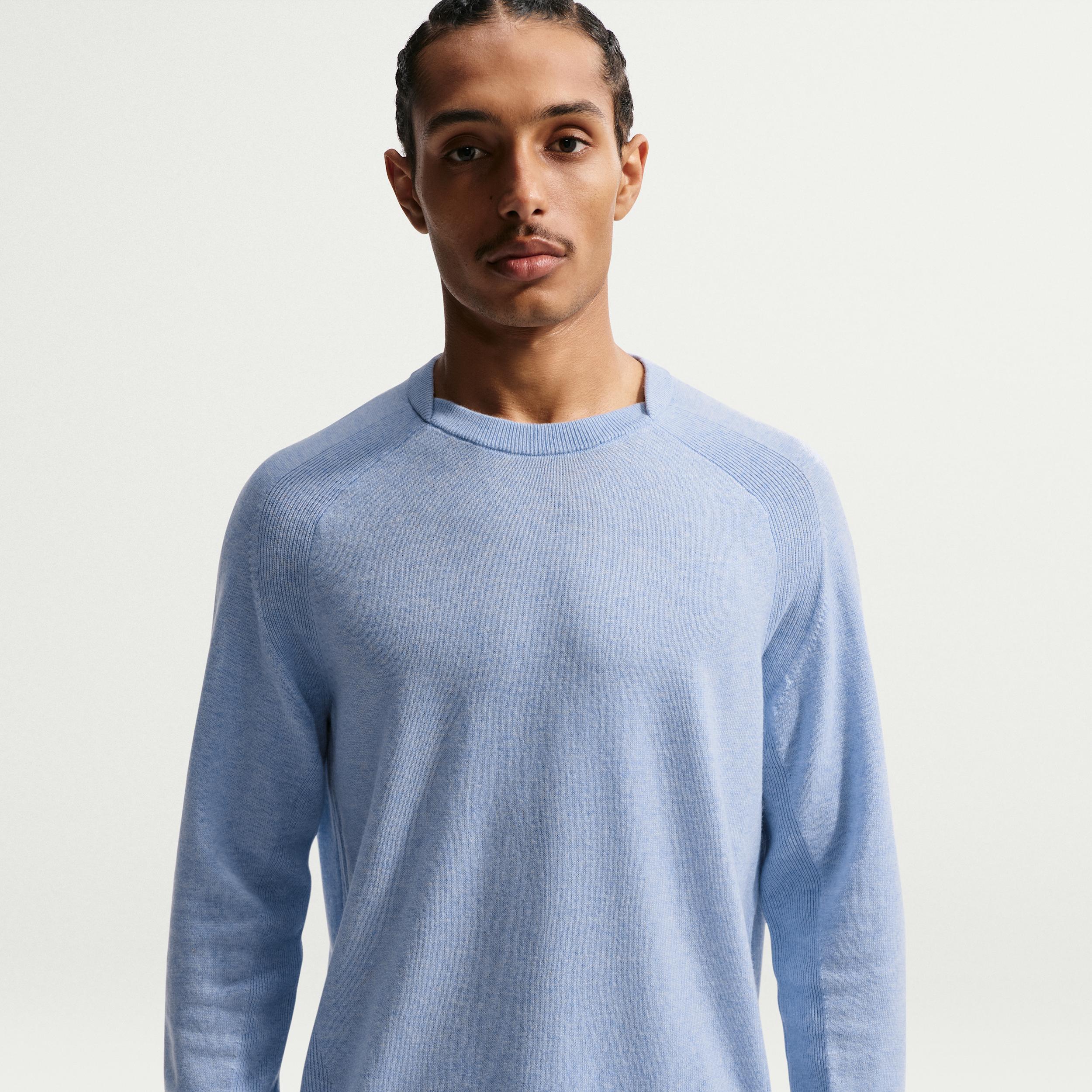 Nike Men's Tailored Performance Crew-Neck Golf Crew-Neck Top by NIKE