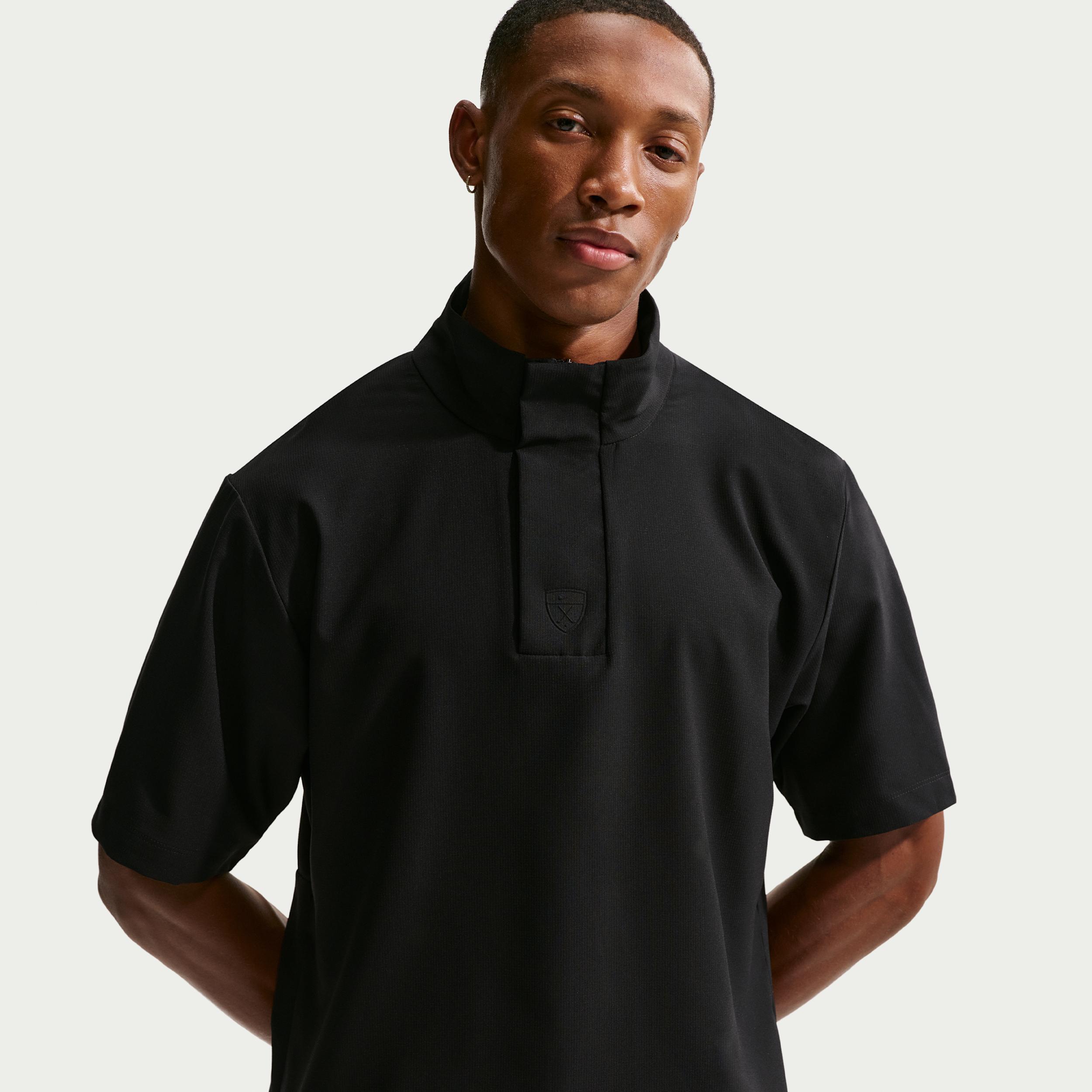 Nike Men's Tailored Performance Dri-FIT Loose Short-Sleeve Golf Windshirt by NIKE