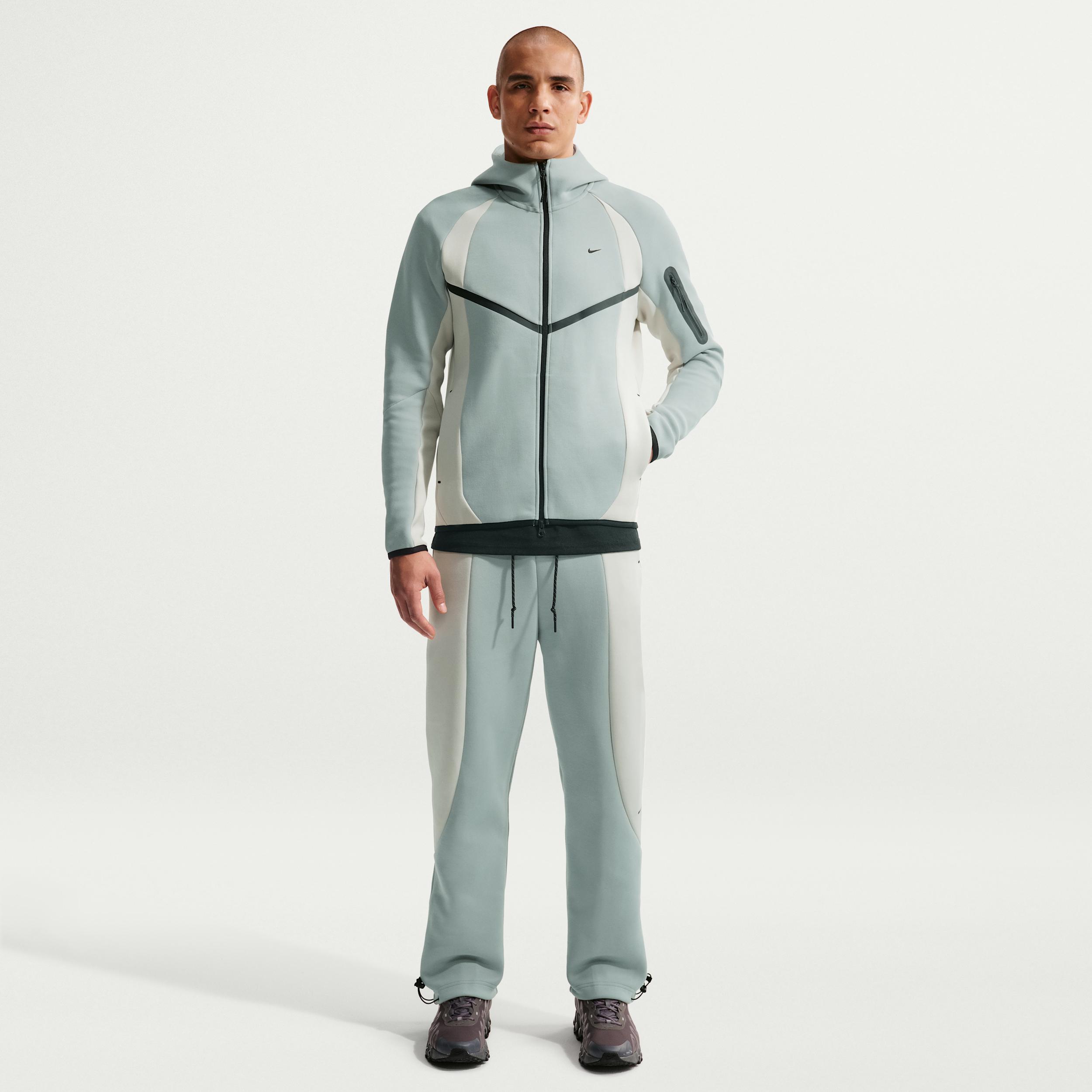 Nike Men's Tech Color-Block Open-Hem Fleece Pants by NIKE