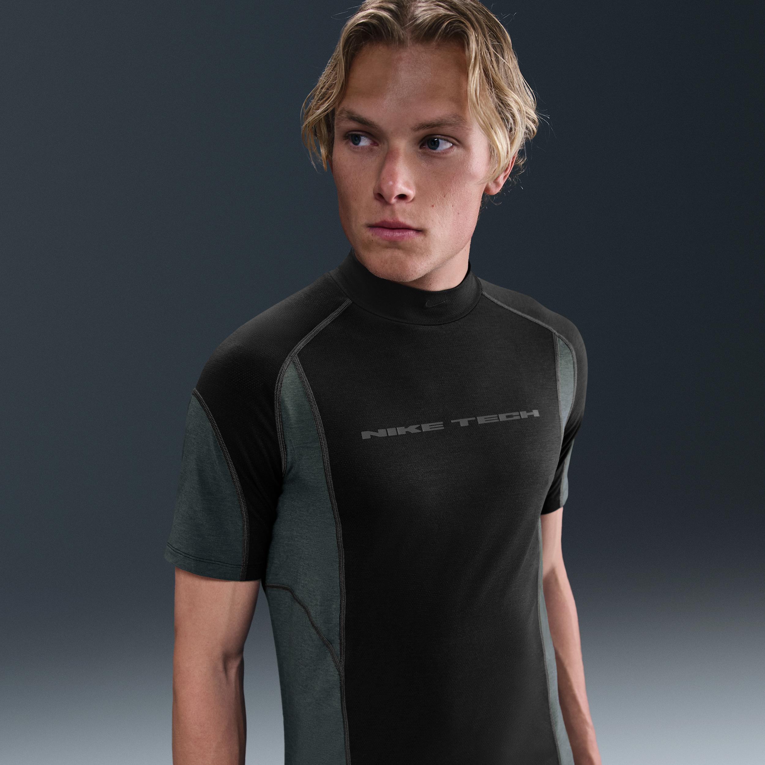 Nike Men's Tech Dri-FIT Short-Sleeve Base Layer by NIKE