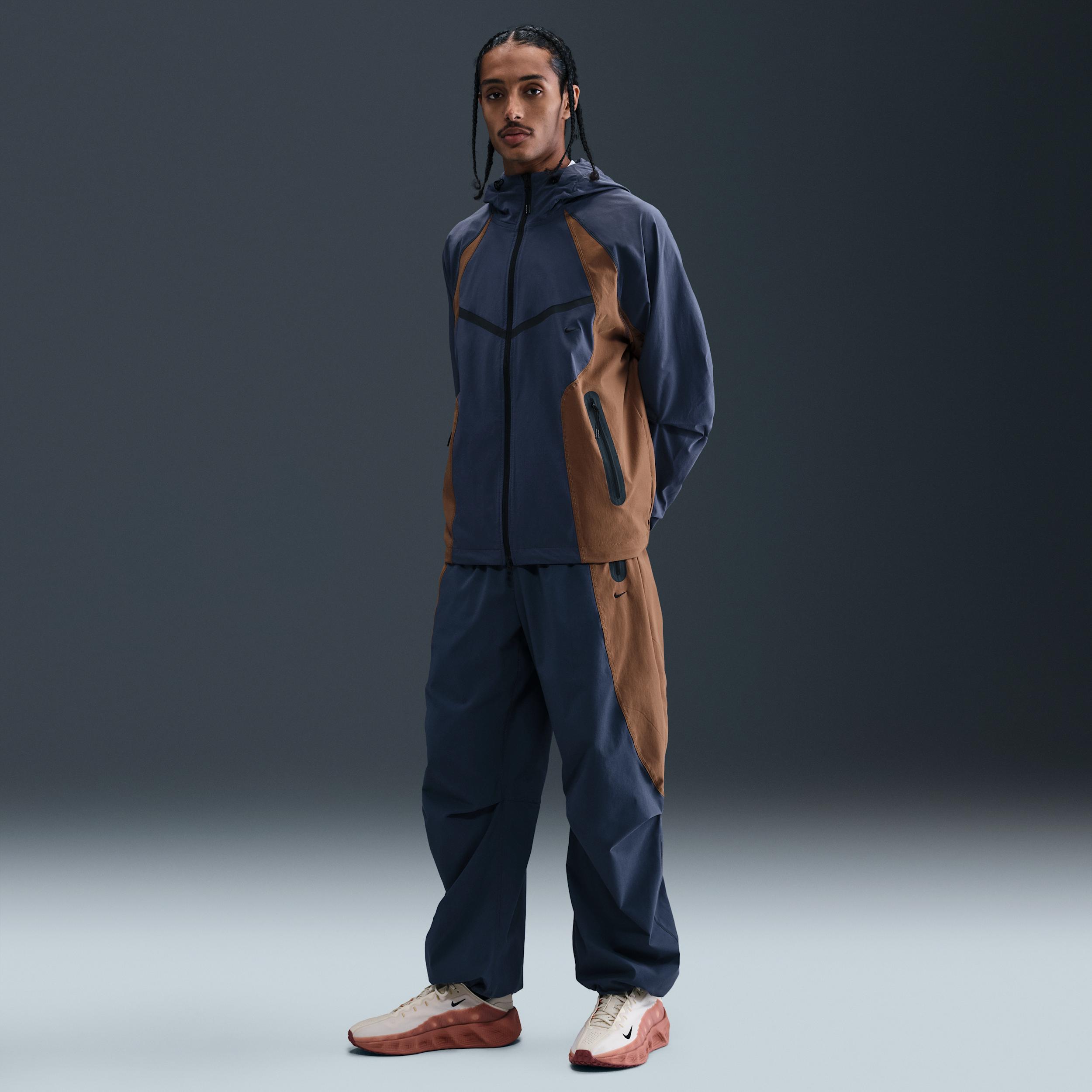 Nike Men's Tech Dri-FIT Woven Color-Block Oversized Pants by NIKE