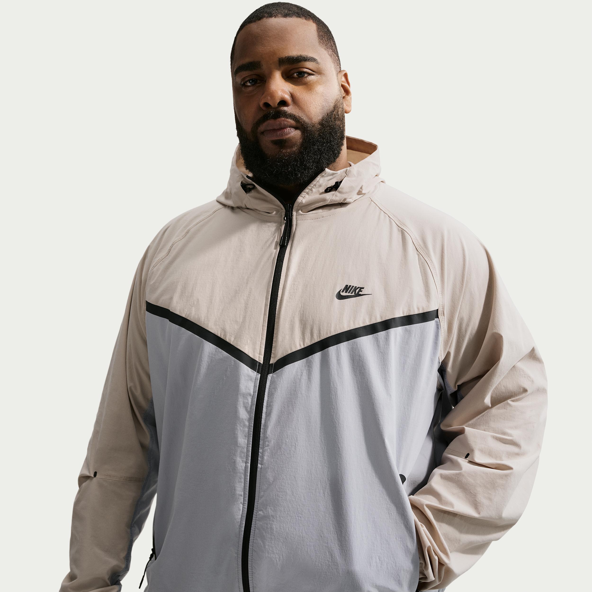 Nike Men's Tech Dri-FIT Woven Full-Zip Windrunner Jacket by NIKE