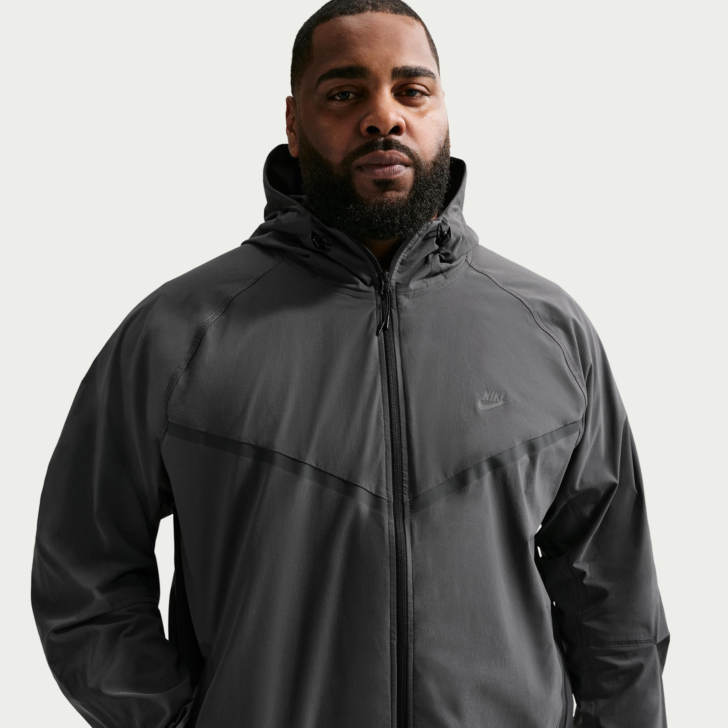 Nike Men's Tech Dri-FIT Woven Full-Zip Windrunner Jacket by NIKE