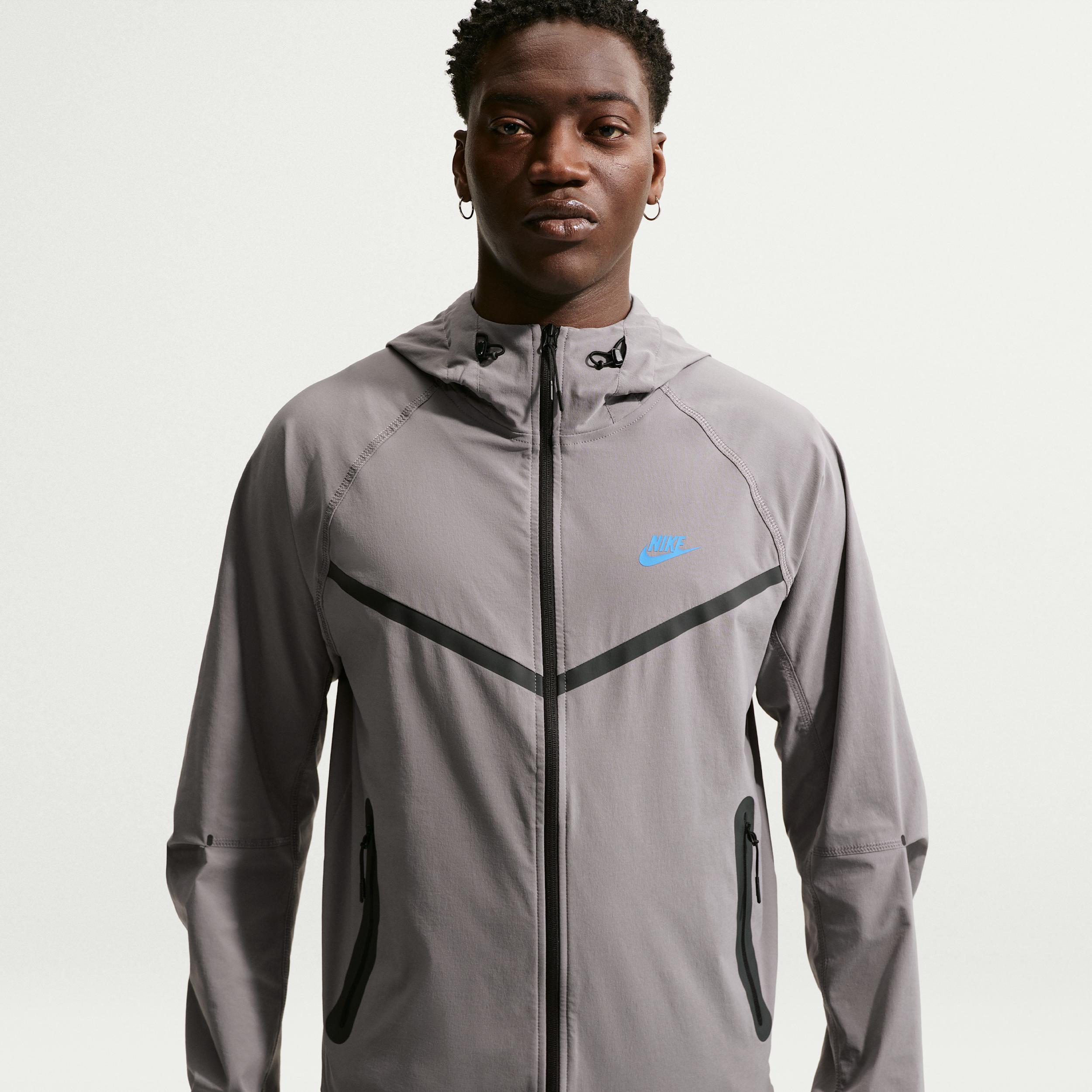 Nike Men's Tech Dri-FIT Woven Full-Zip Windrunner Jacket by NIKE