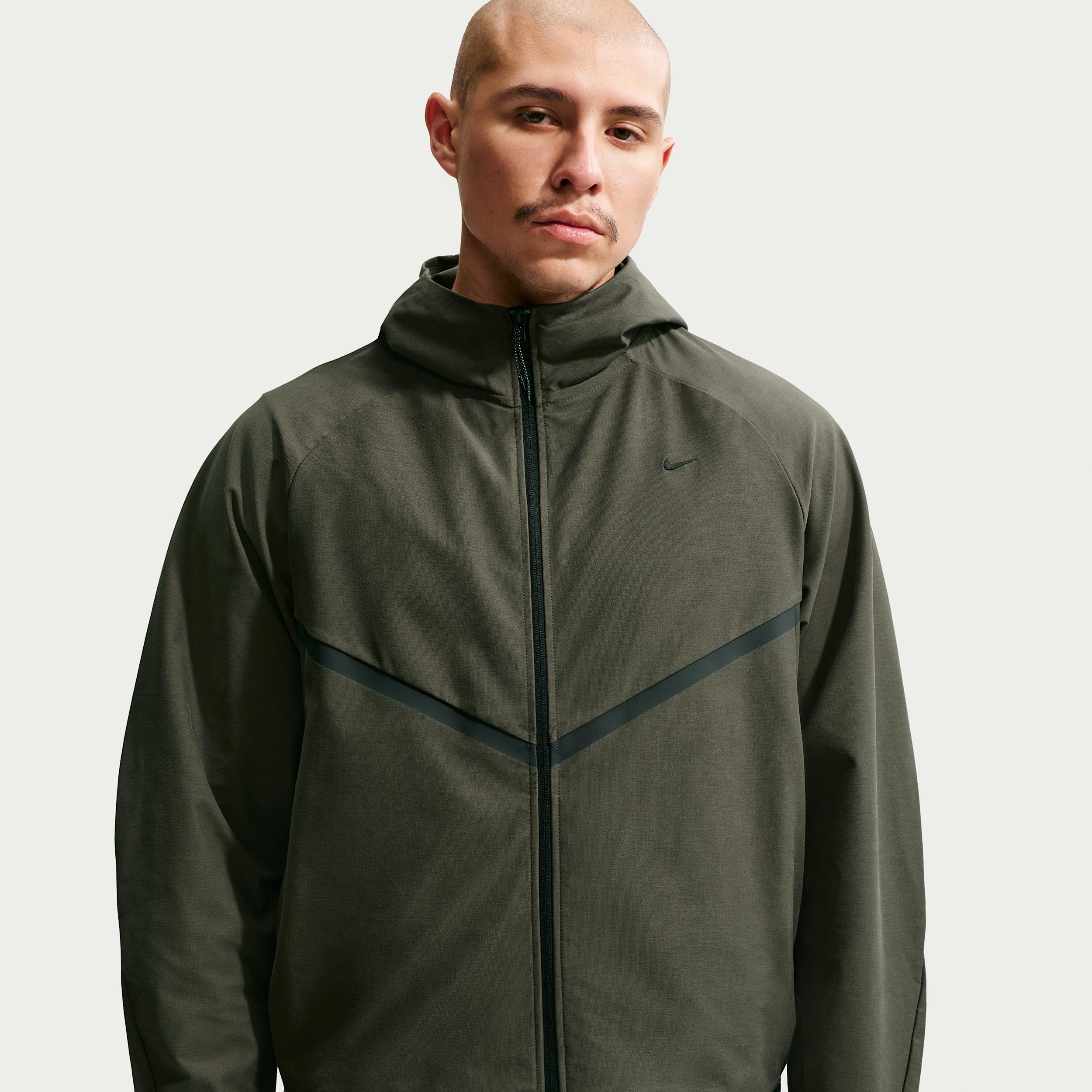 Nike Men's Tech Shori Knit Full-Zip Windrunner Jacket by NIKE