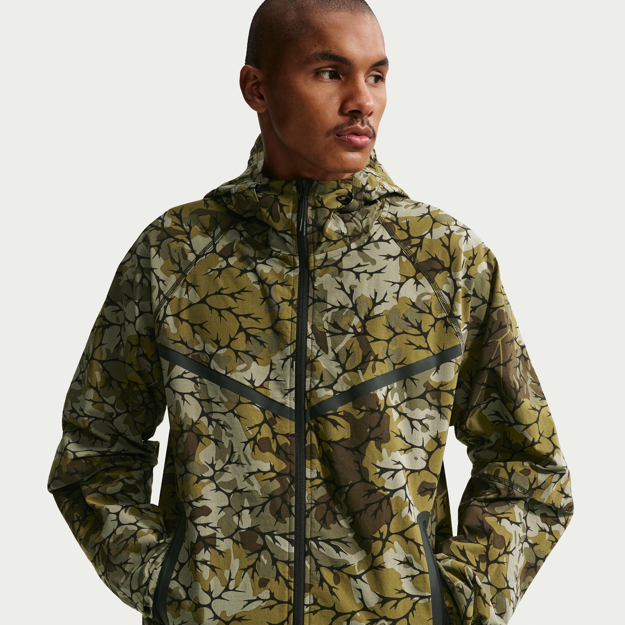 Nike Men's Tech Woven Full-Zip Windrunner Jacket by NIKE