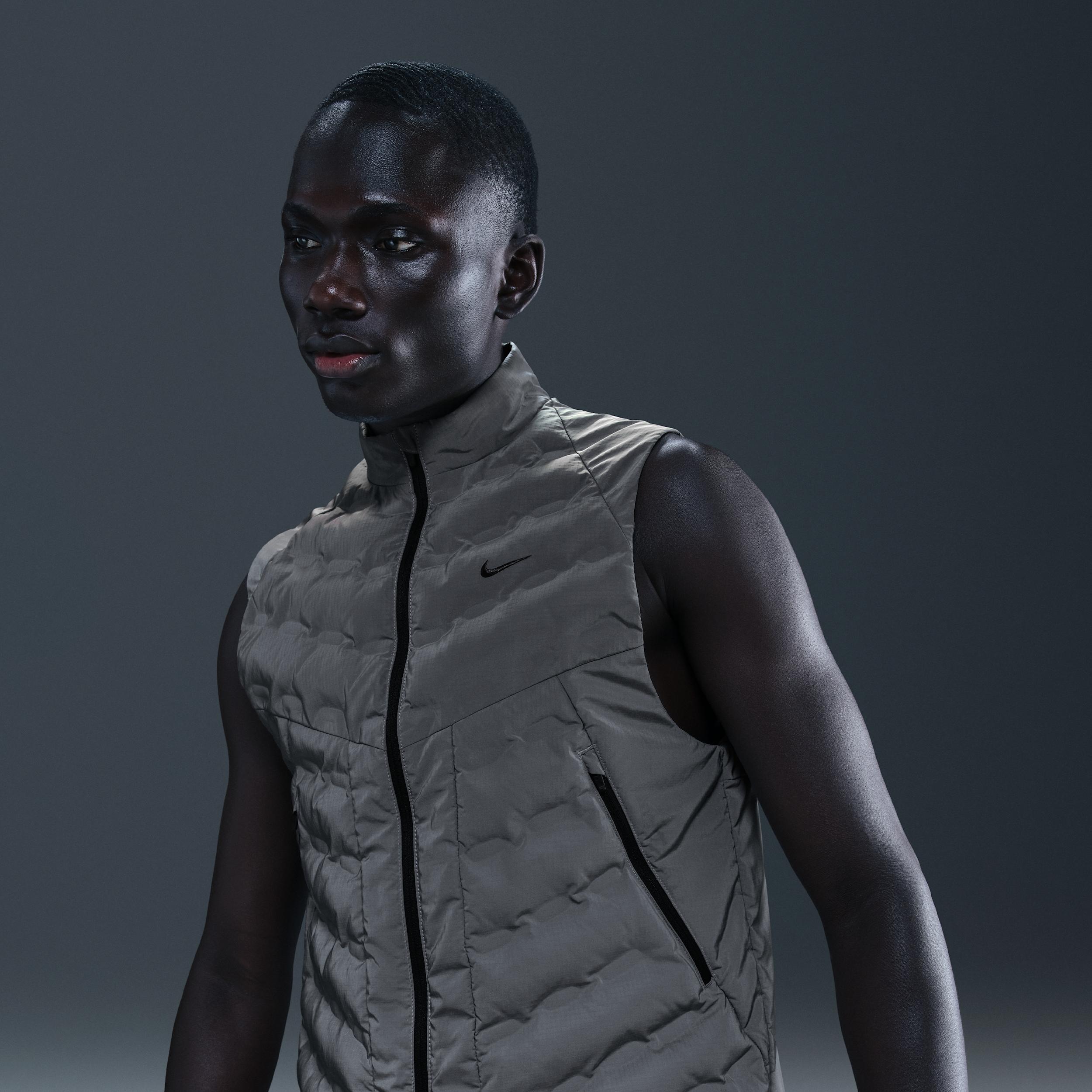 Nike Men's Therma-FIT ADV Reflective Running Vest by NIKE