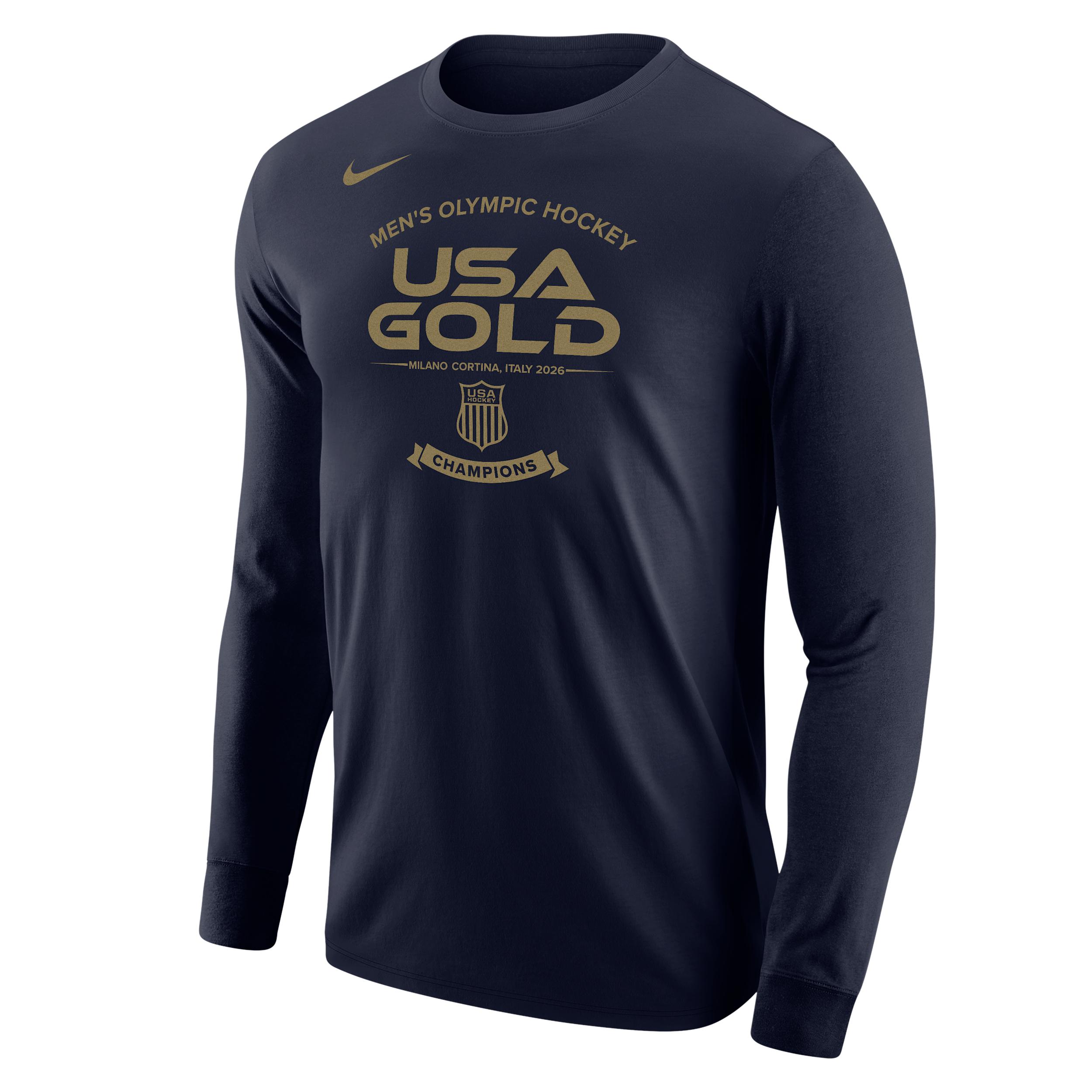 Nike Men's USA Olympic Team 2026 "Gold Medal" Roster Cotton T-Shirt by NIKE