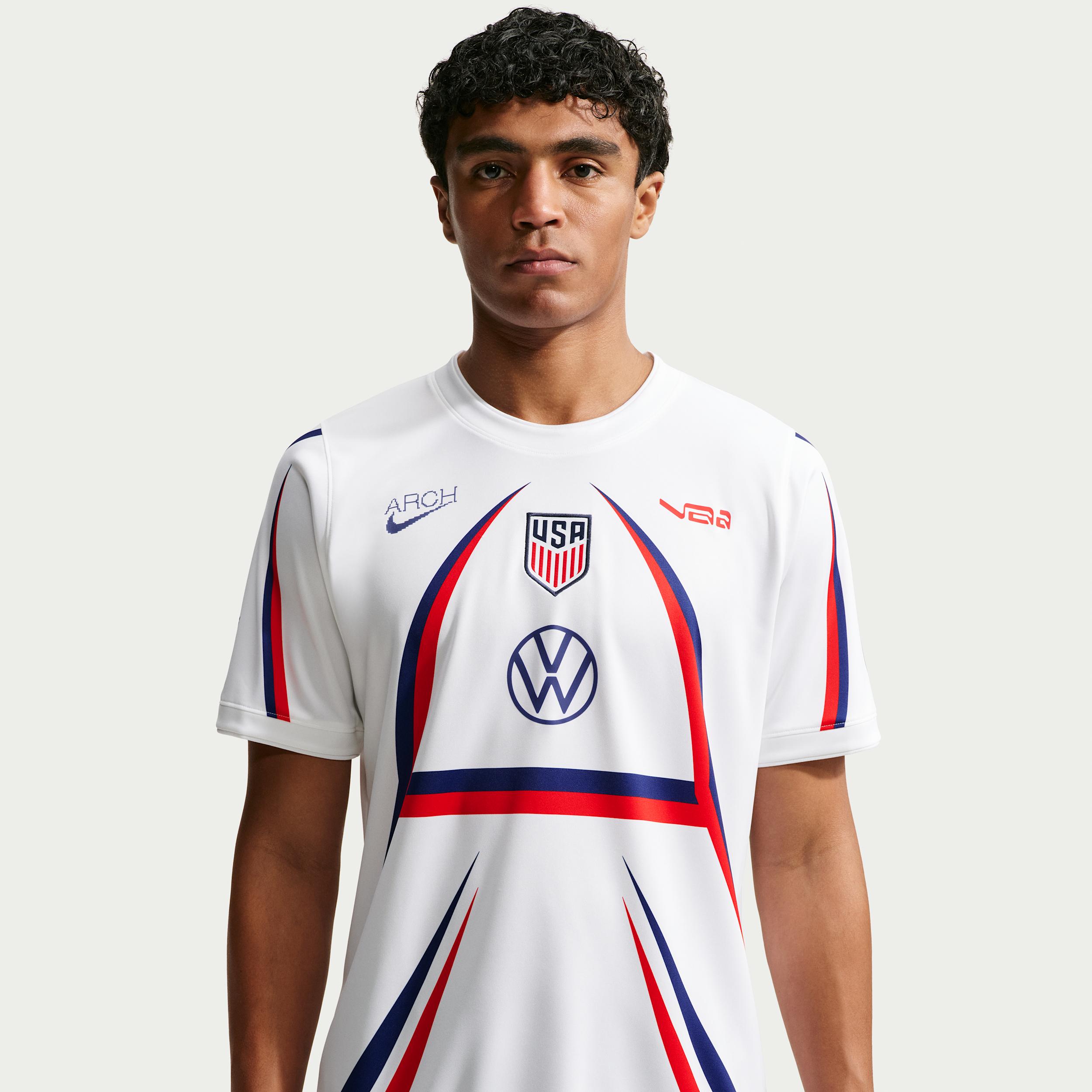 Nike Men's USA x V.A.A. Academy Pro Short-Sleeve Soccer Top by NIKE