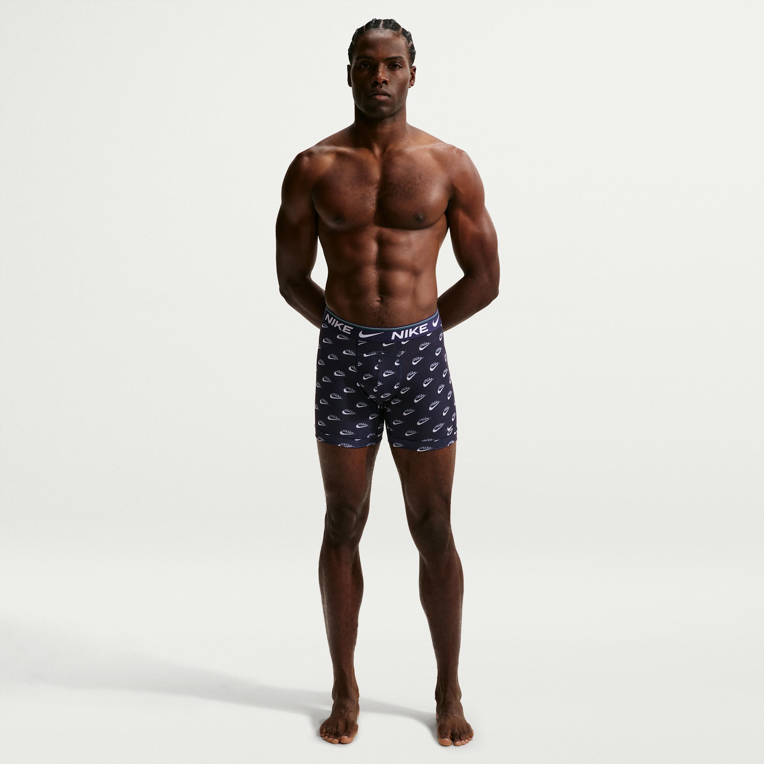 Nike Men's Ultra Comfort Dri-FIT Boxer Briefs (3-Pack) by NIKE