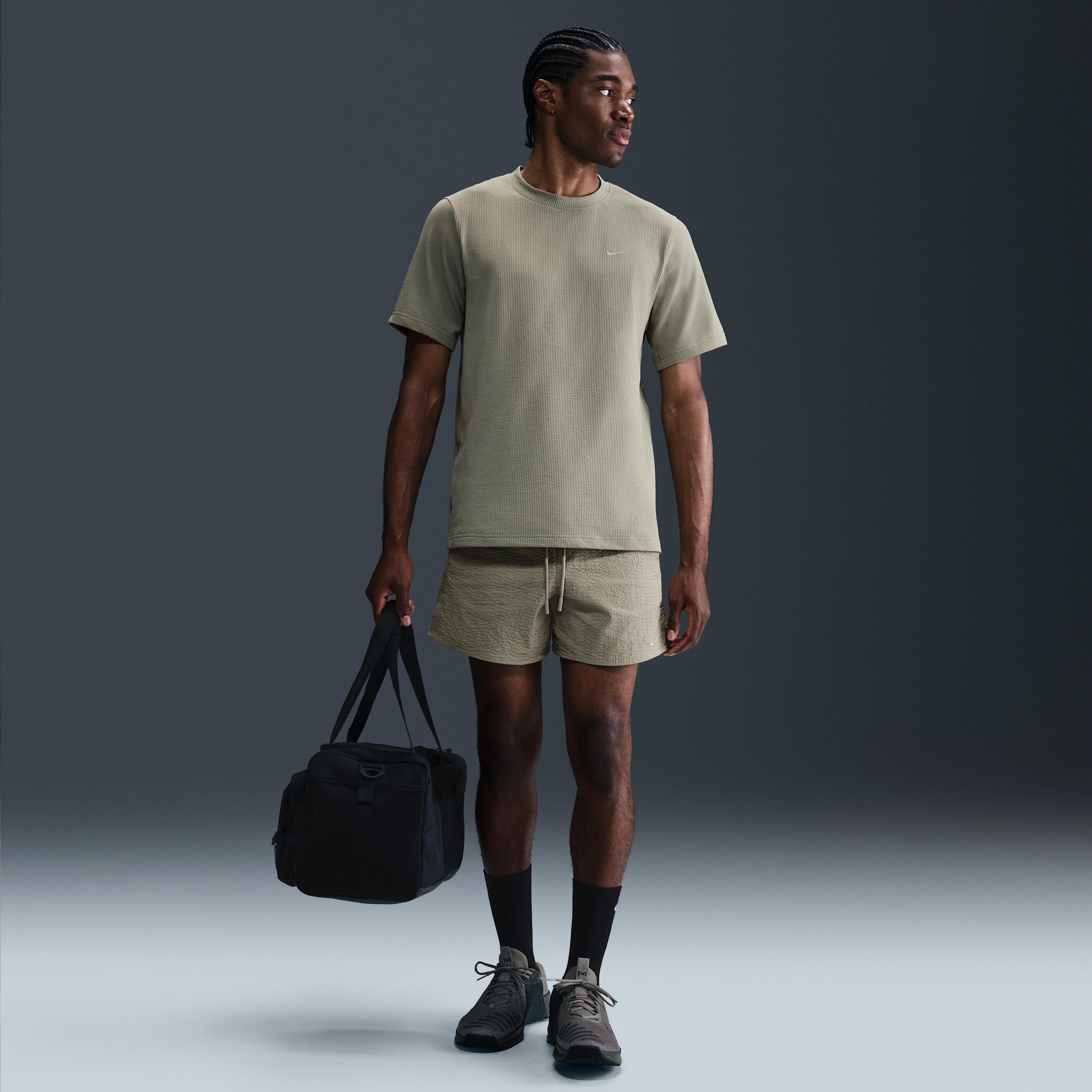 Nike Men's Unlimited Dri-FIT 5" Unlined Seersucker Versatile Shorts by NIKE