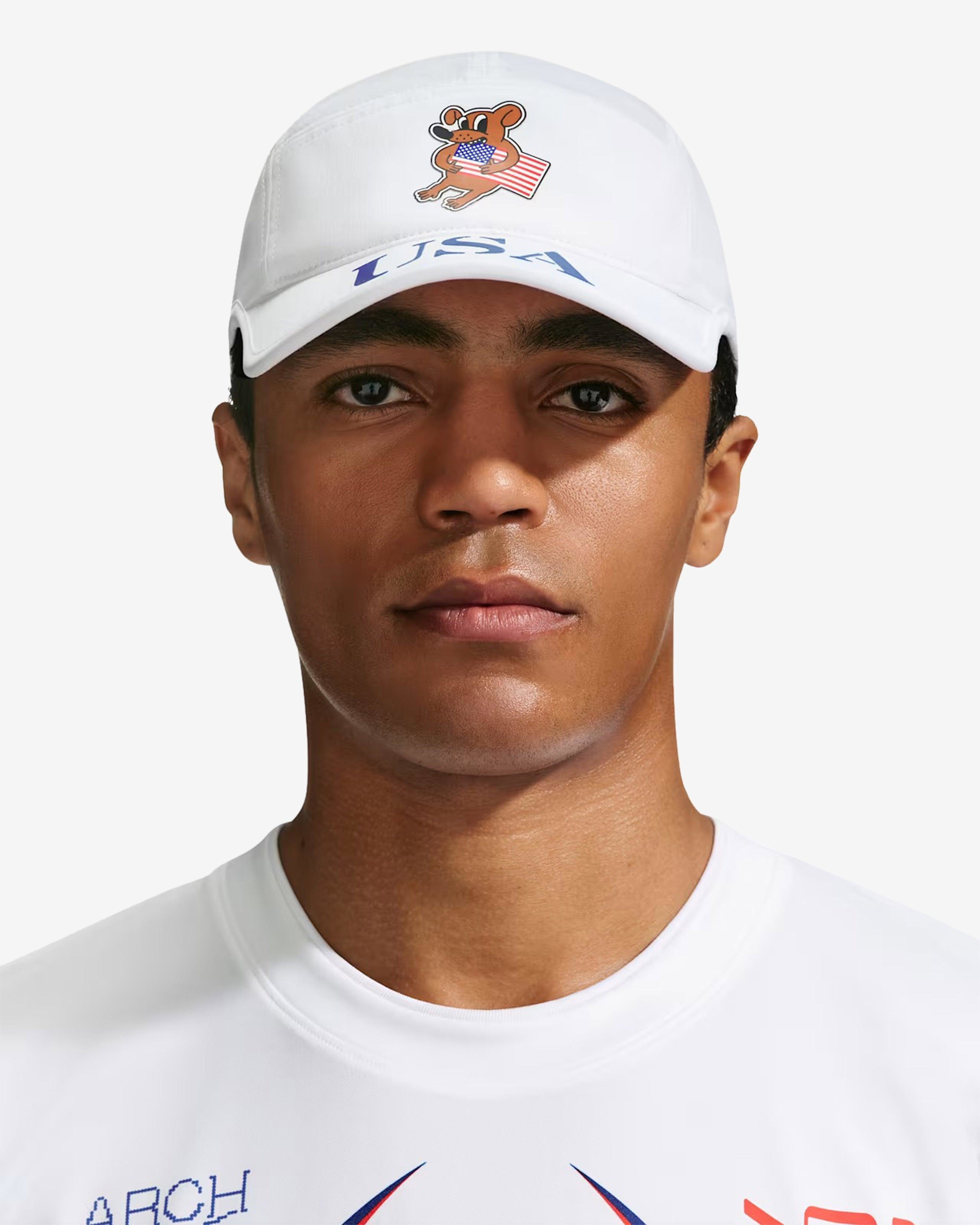 Nike - Men's VVA X USA Unstructured Fly Cap - (White) by NIKE