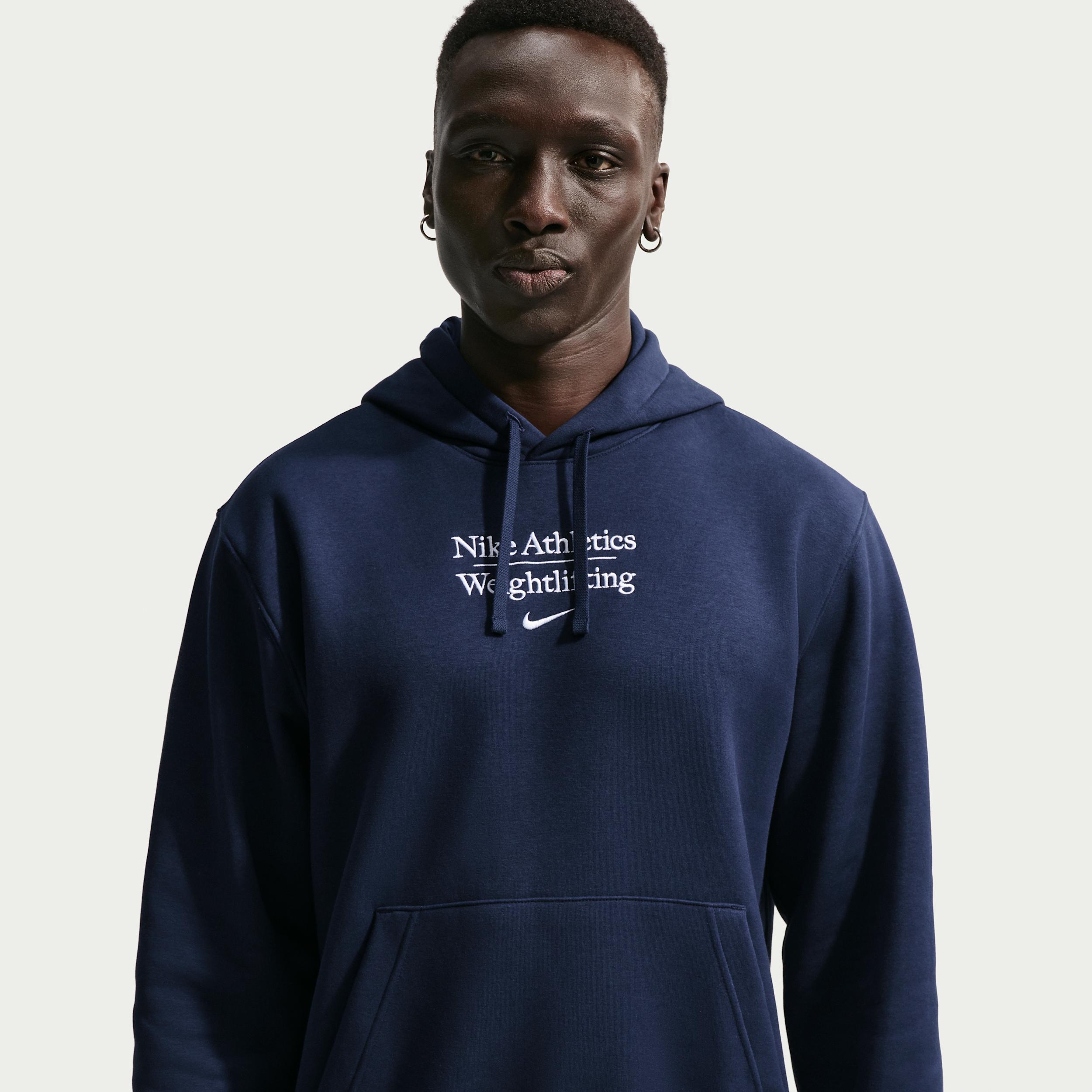 Nike Men's Weightlifting Pullover Hoodie by NIKE
