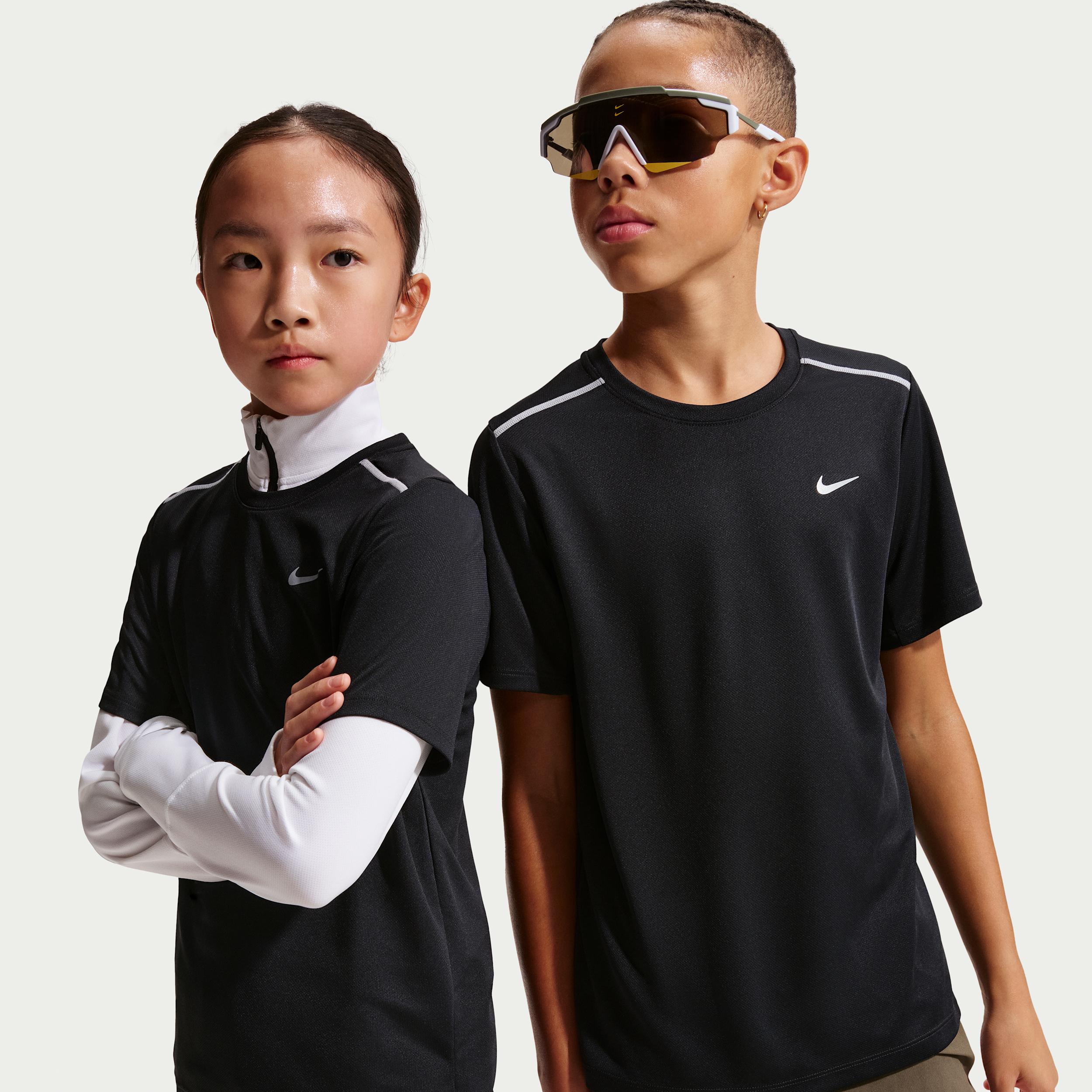 Nike Miler Big Kids' Dri-FIT Short-Sleeve Top by NIKE
