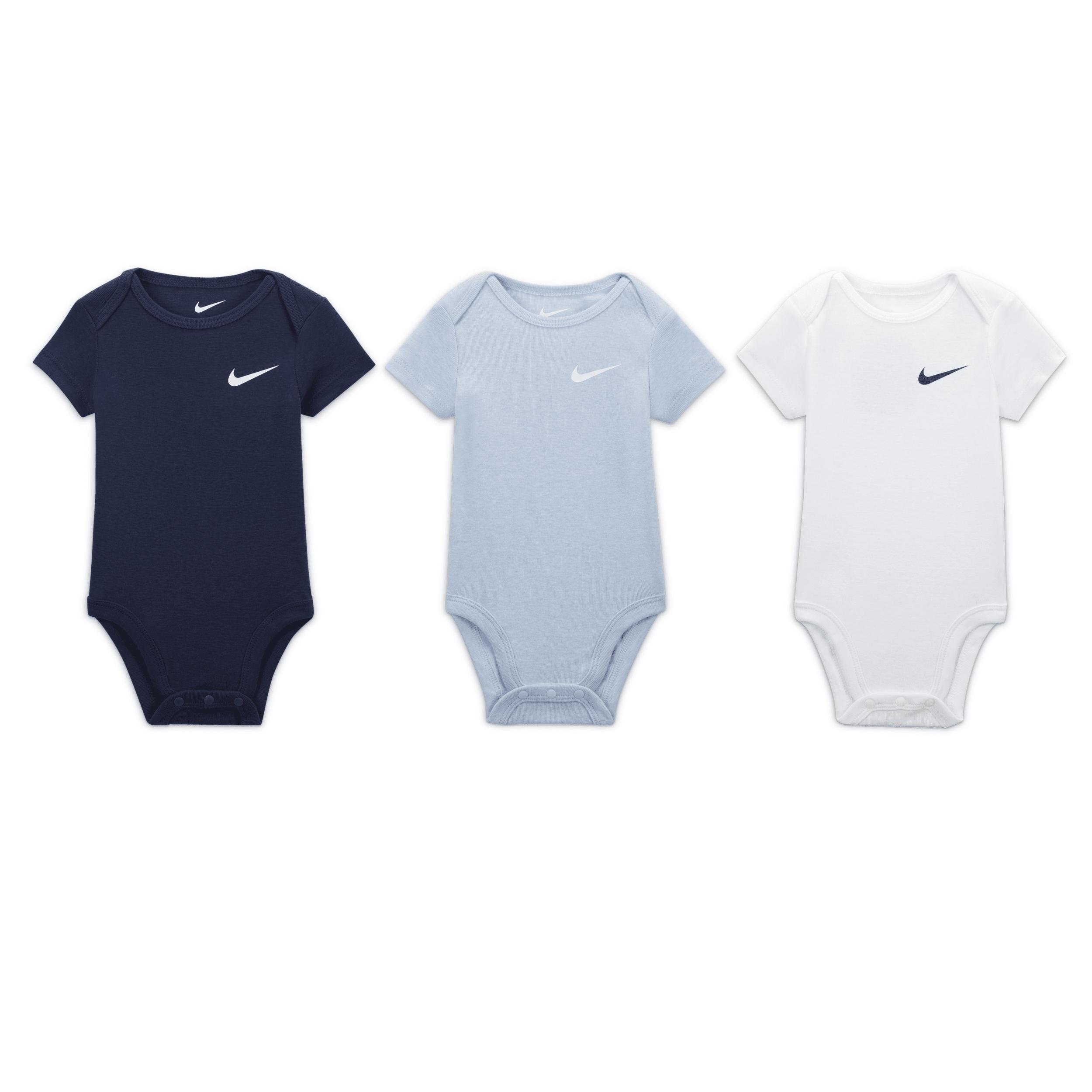 Nike Mini Me Baby (0-9M) 3-Pack Bodysuits by NIKE