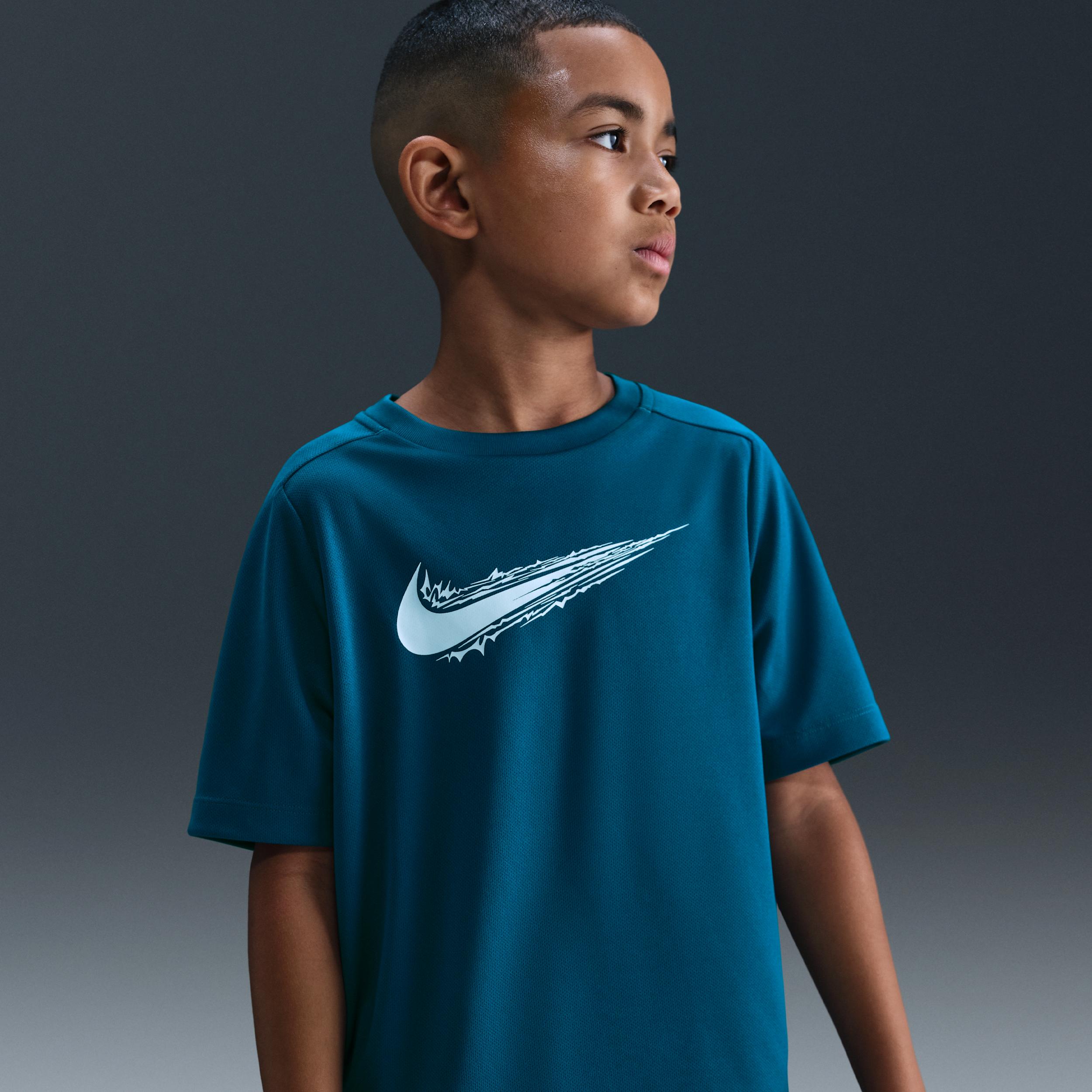 Nike Multi Big Kids' (Boys') Dri-FIT Short-Sleeve Top by NIKE