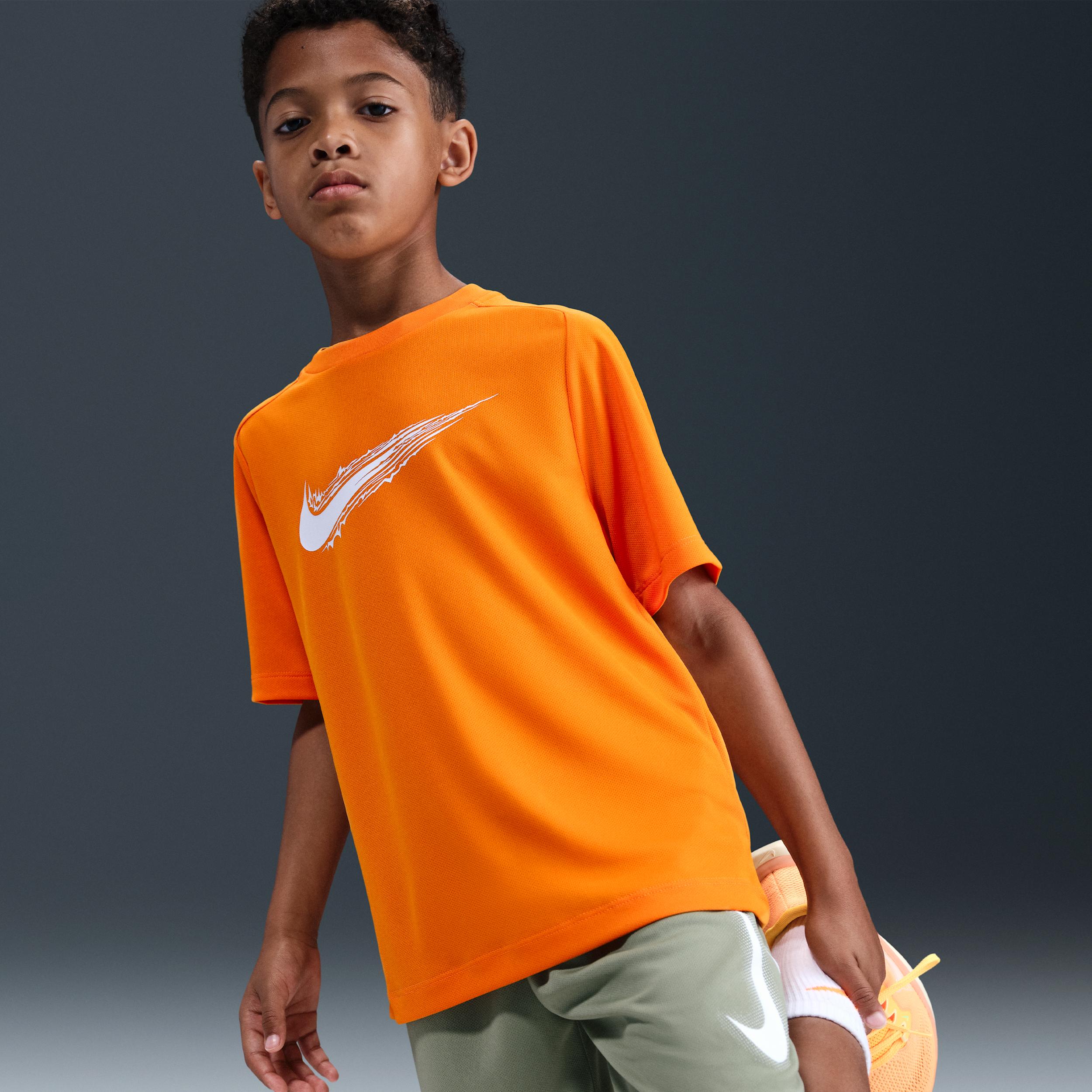 Nike Multi Big Kids' (Boys') Dri-FIT Short-Sleeve Top by NIKE
