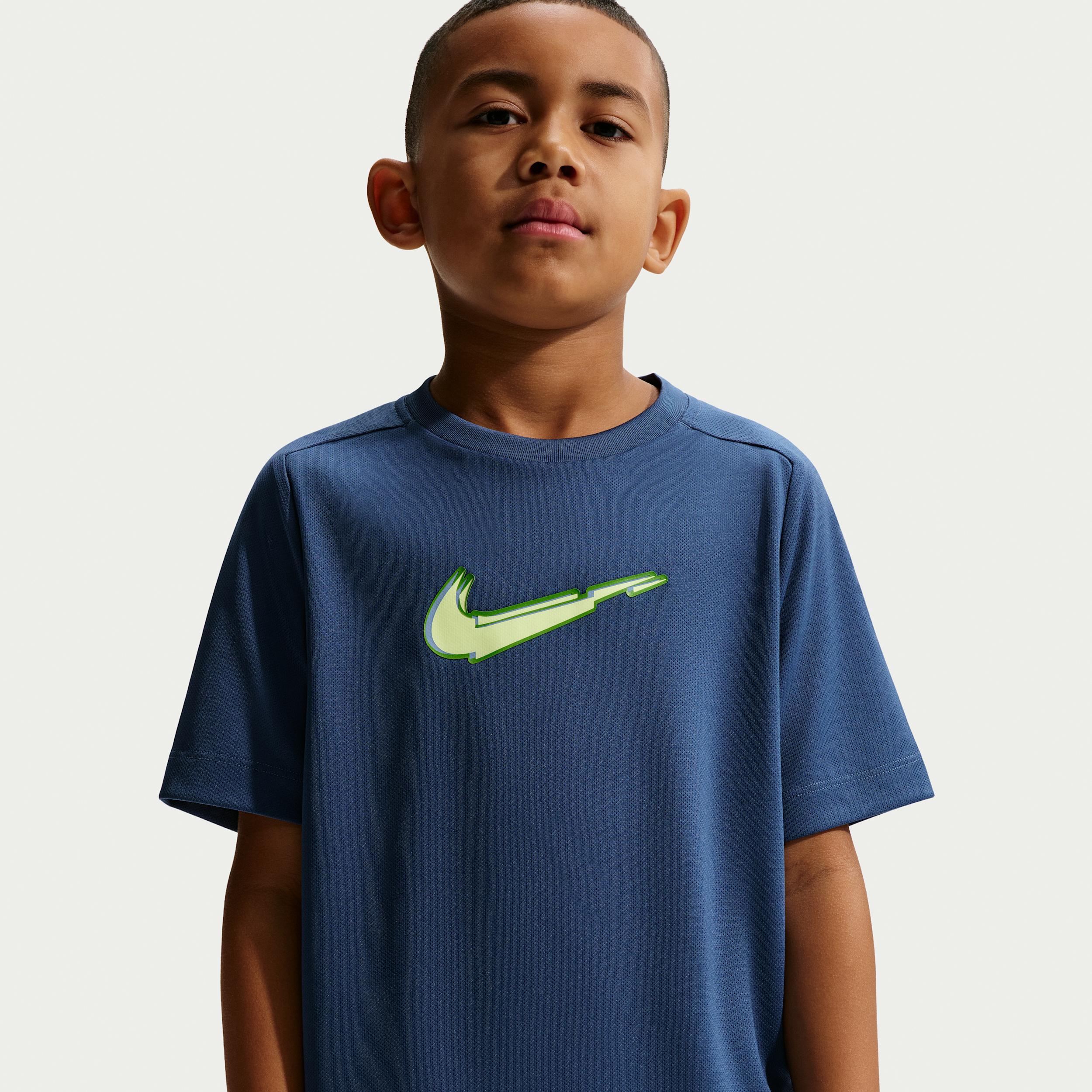 Nike Multi Big Kids' (Boys') Dri-FIT Short-Sleeve Training Top by NIKE