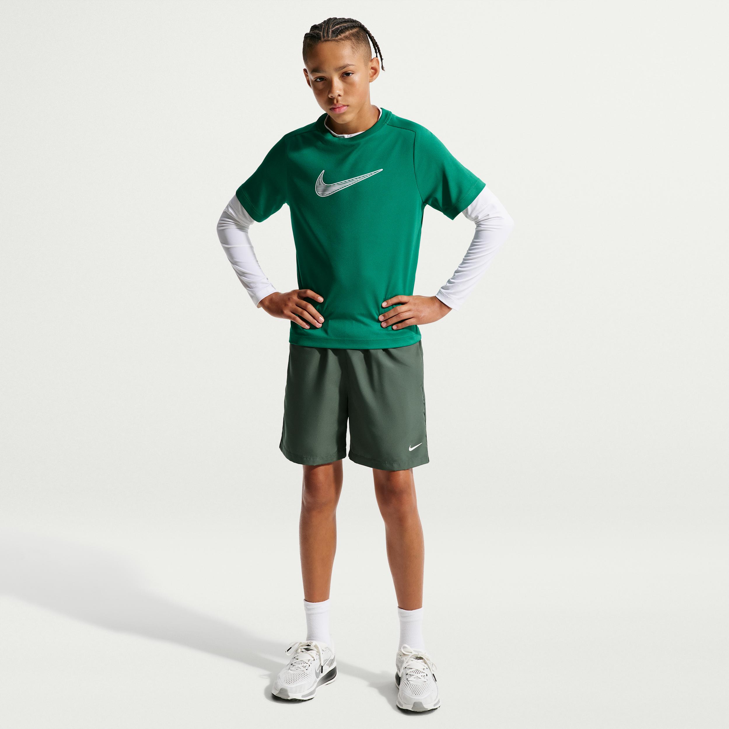 Nike Multi Big Kids' (Boys') Dri-FIT Woven Shorts by NIKE