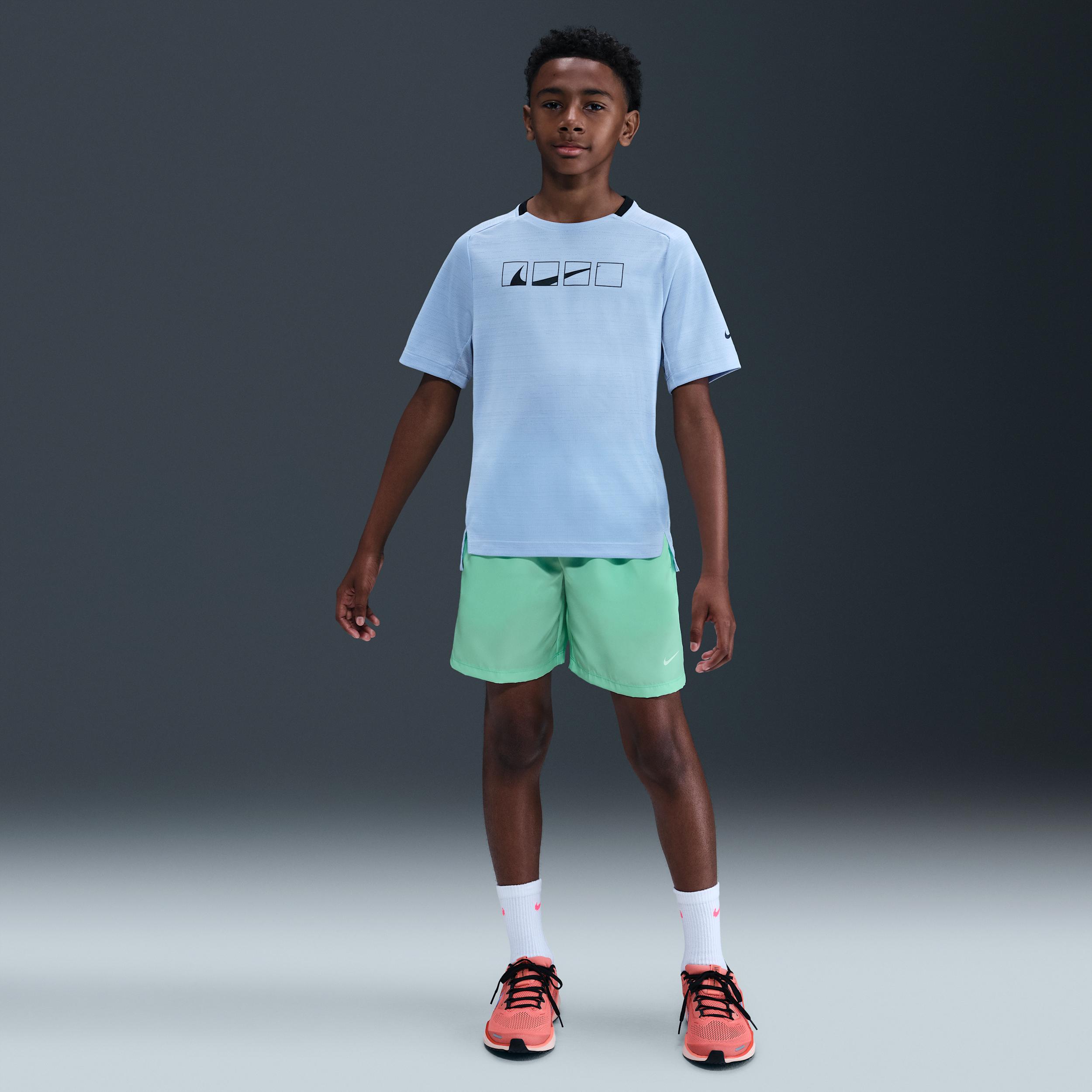 Nike Multi Big Kids' Dri-FIT Training Shorts by NIKE Nike Multi Big Kids' Dri-FIT Training Shorts by NIKE