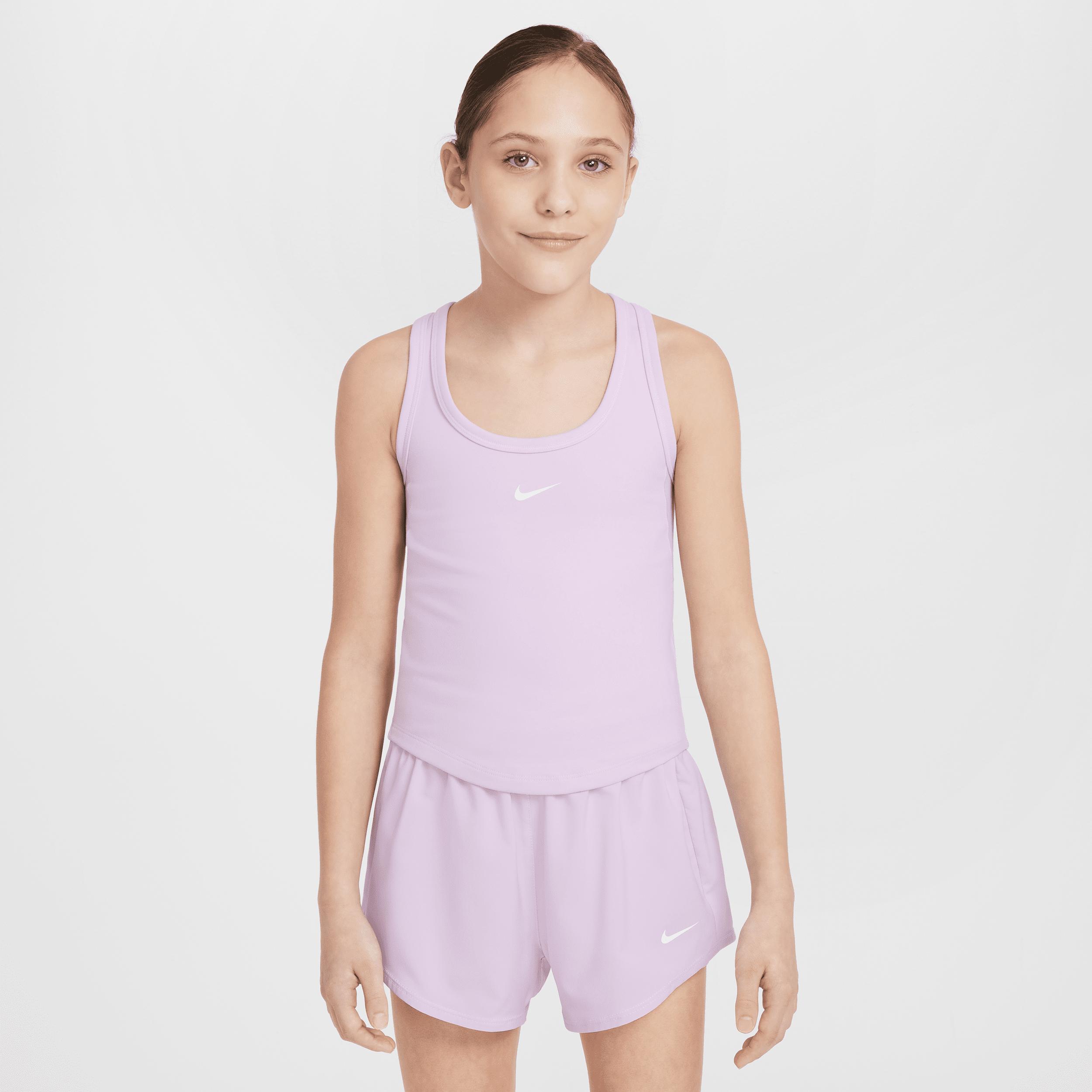 Nike One Fitted Big Kids' (Girls') Dri-FIT Tank Top by NIKE