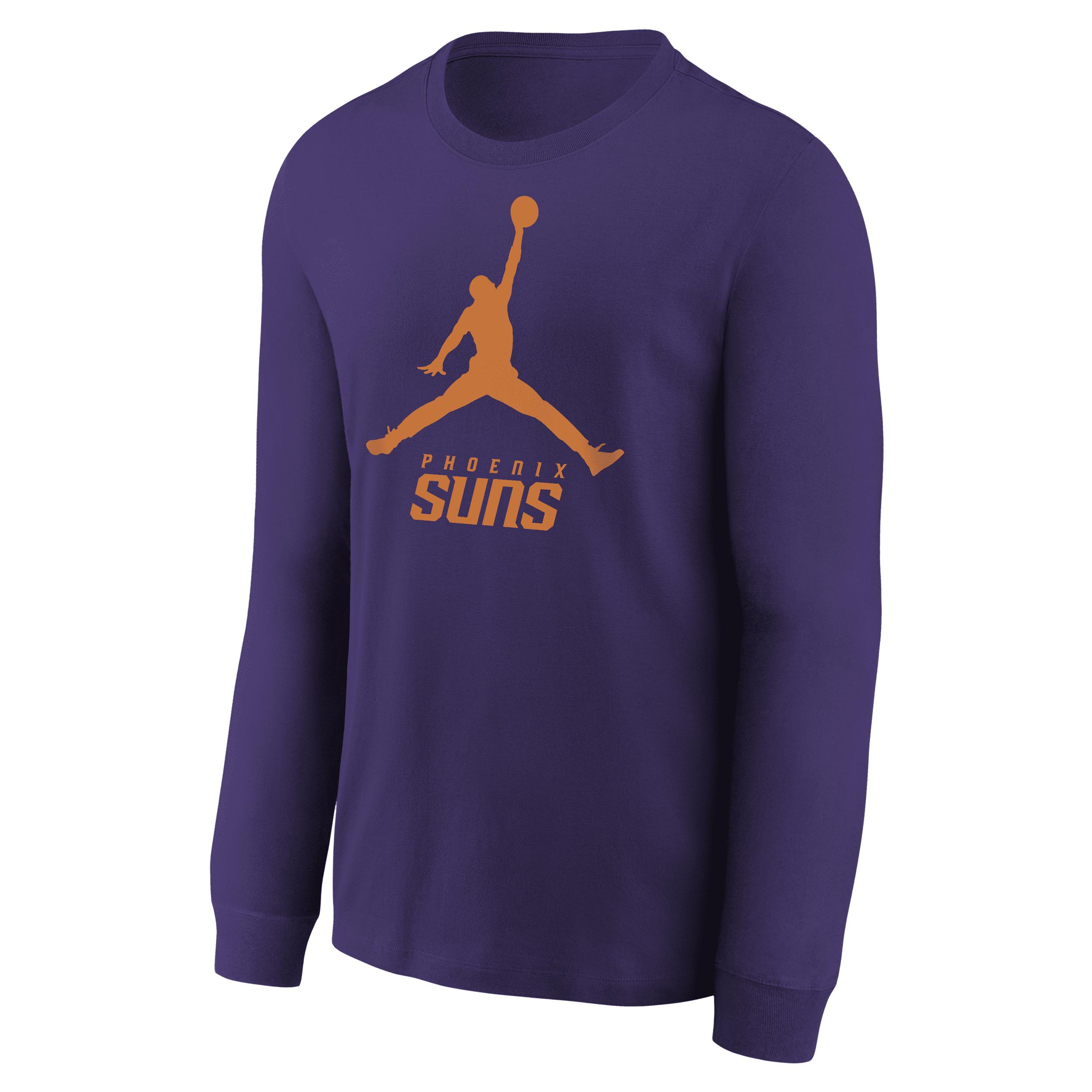 Nike Phoenix Suns Essential Big Kids' Jordan NBA Long-Sleeve T-Shirt by NIKE