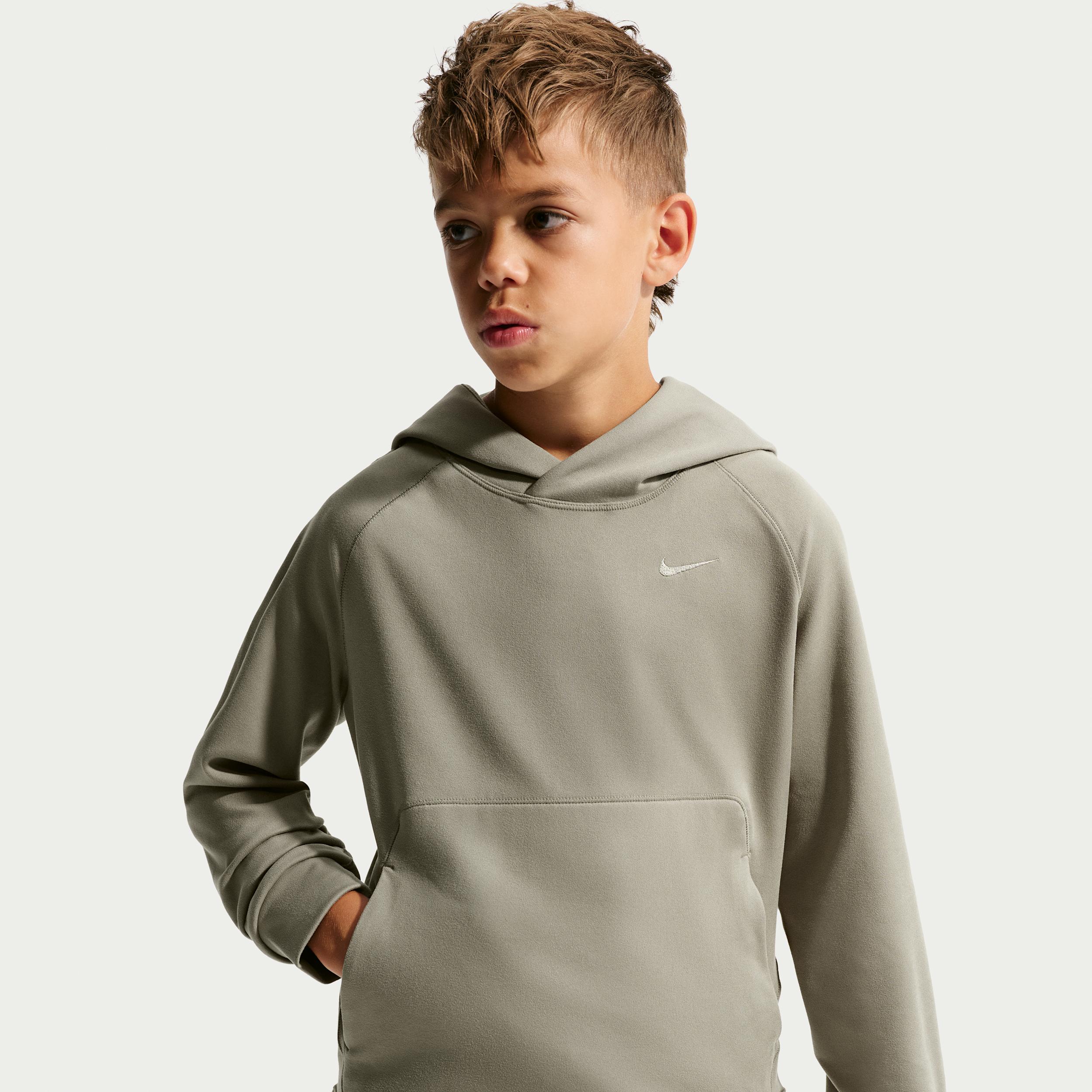 Nike Primary Nanoknit Big Kids' (Boys') Dri-FIT UV Protection Pullover Hoodie by NIKE