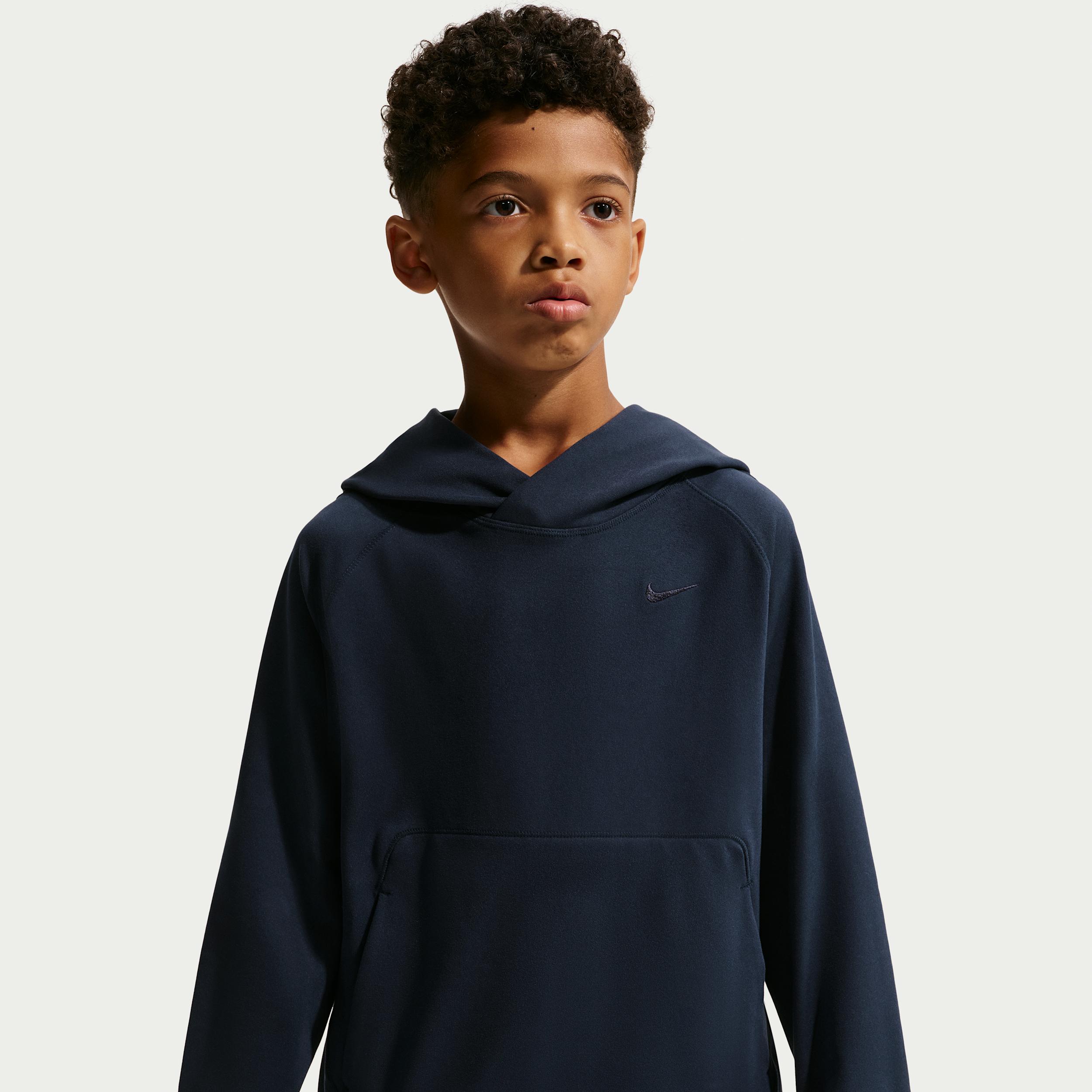 Nike Primary Nanoknit Big Kids' (Boys') Dri-FIT UV Protection Pullover Hoodie by NIKE